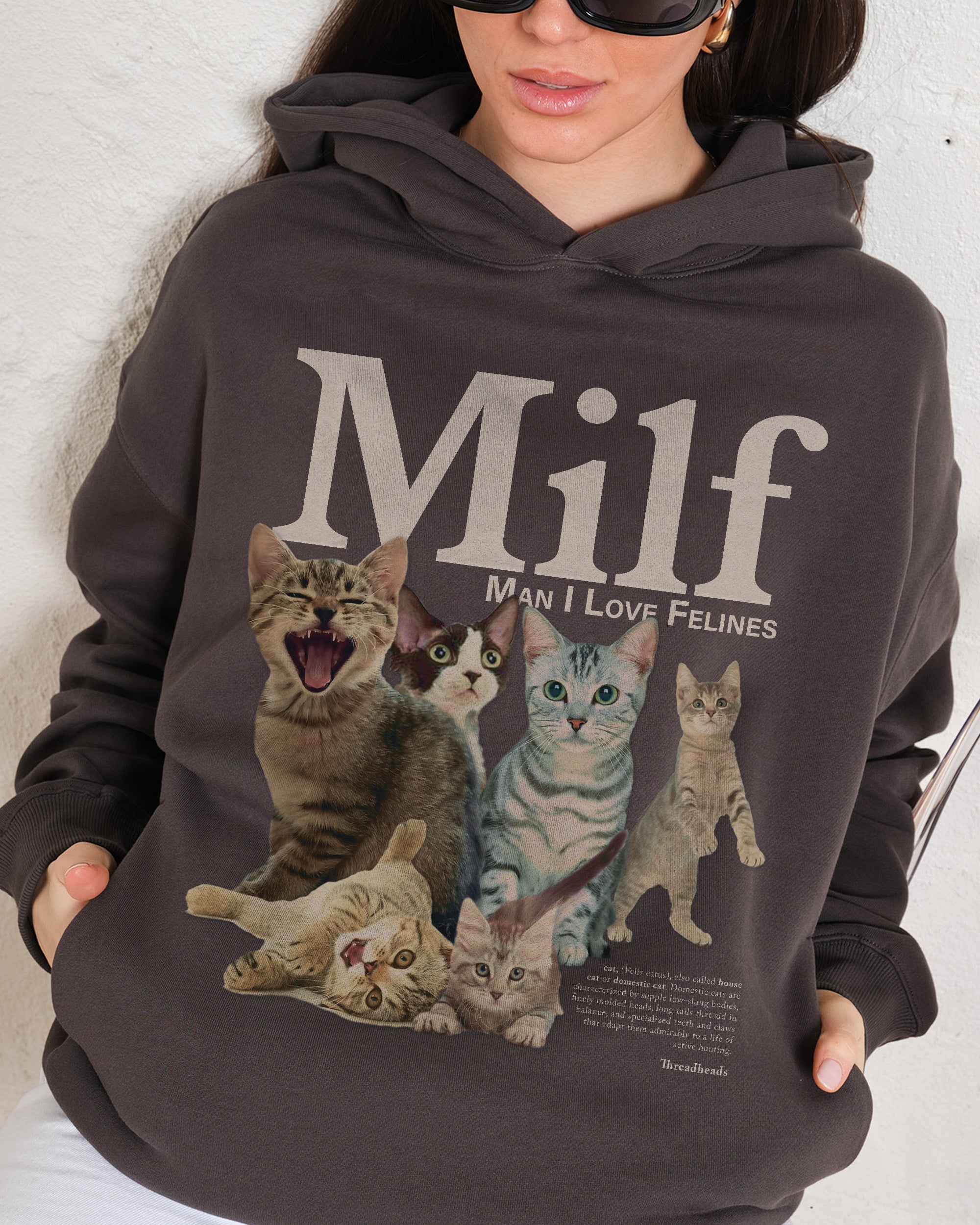 Man I Love Felines Hoodie Australia Online