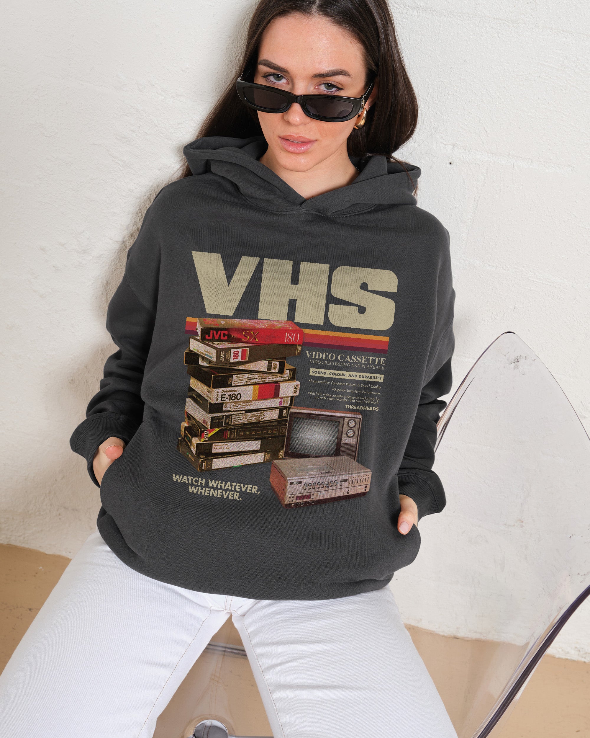 Vintage VHS Tapes Hoodie