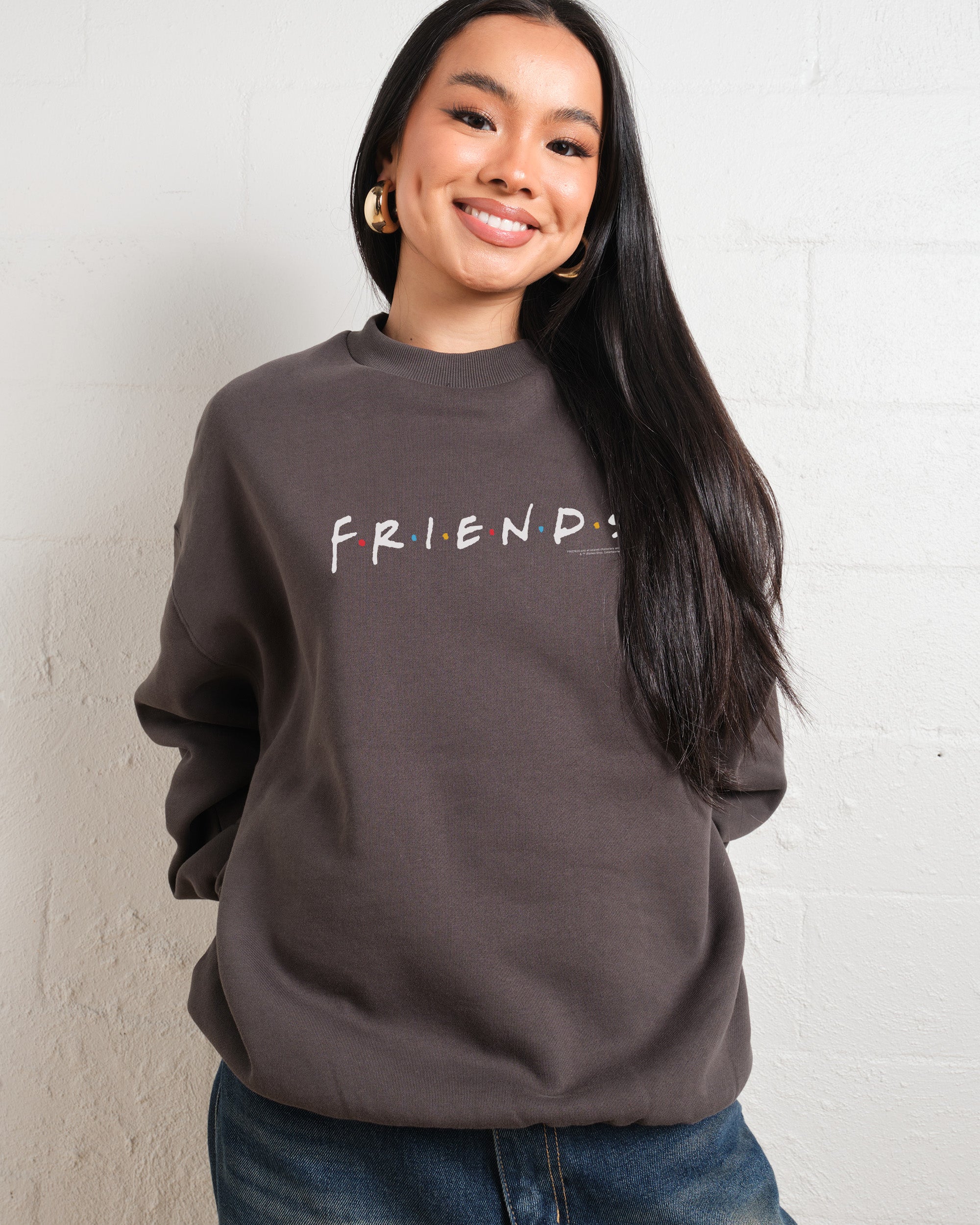 Grey friends sweatshirt hotsell