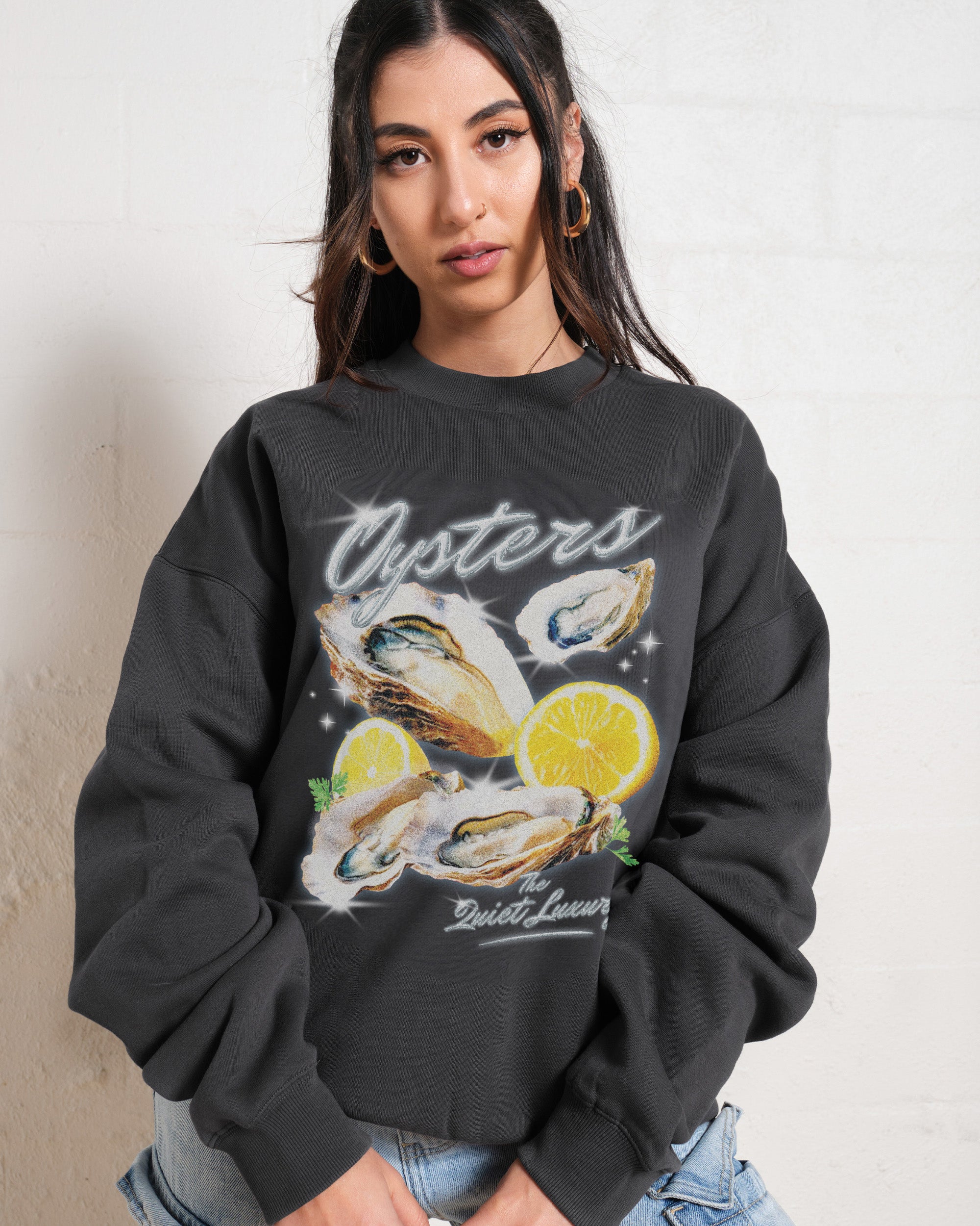 Oysters, The Quiet Luxury Sweatshirt