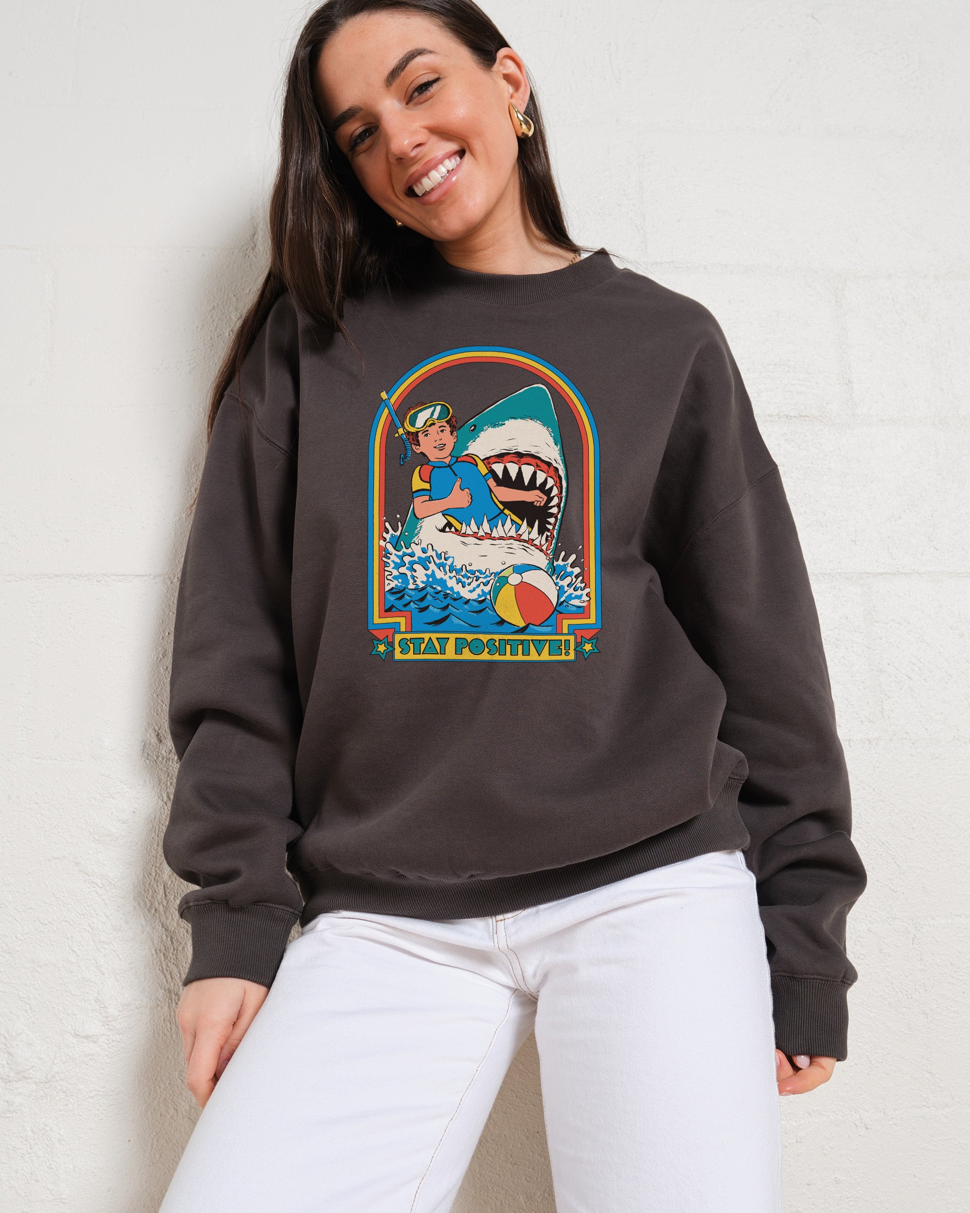 Stay Positive Sweatshirt Australia Online