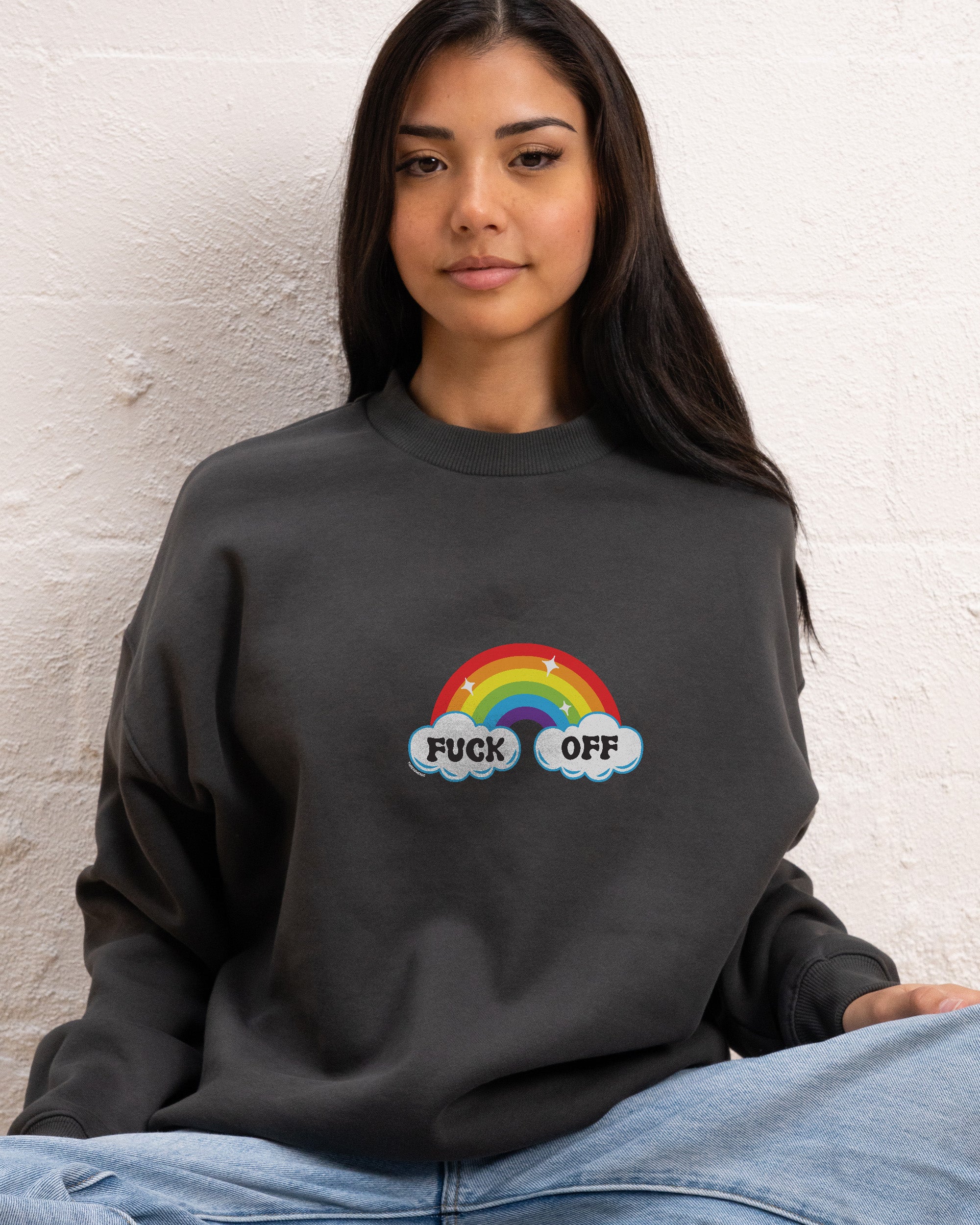 Fk Off Rainbow Sweatshirt