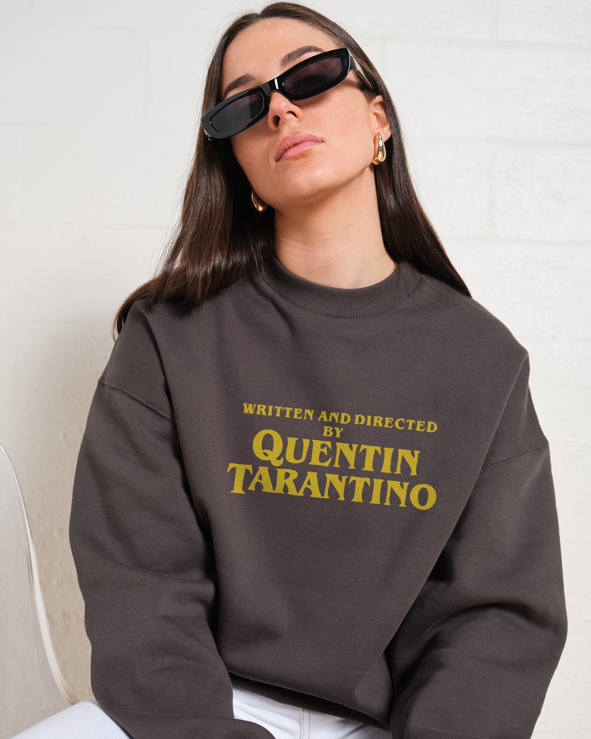 Written and Directed by Quentin Tarantino Sweatshirt Australia Online