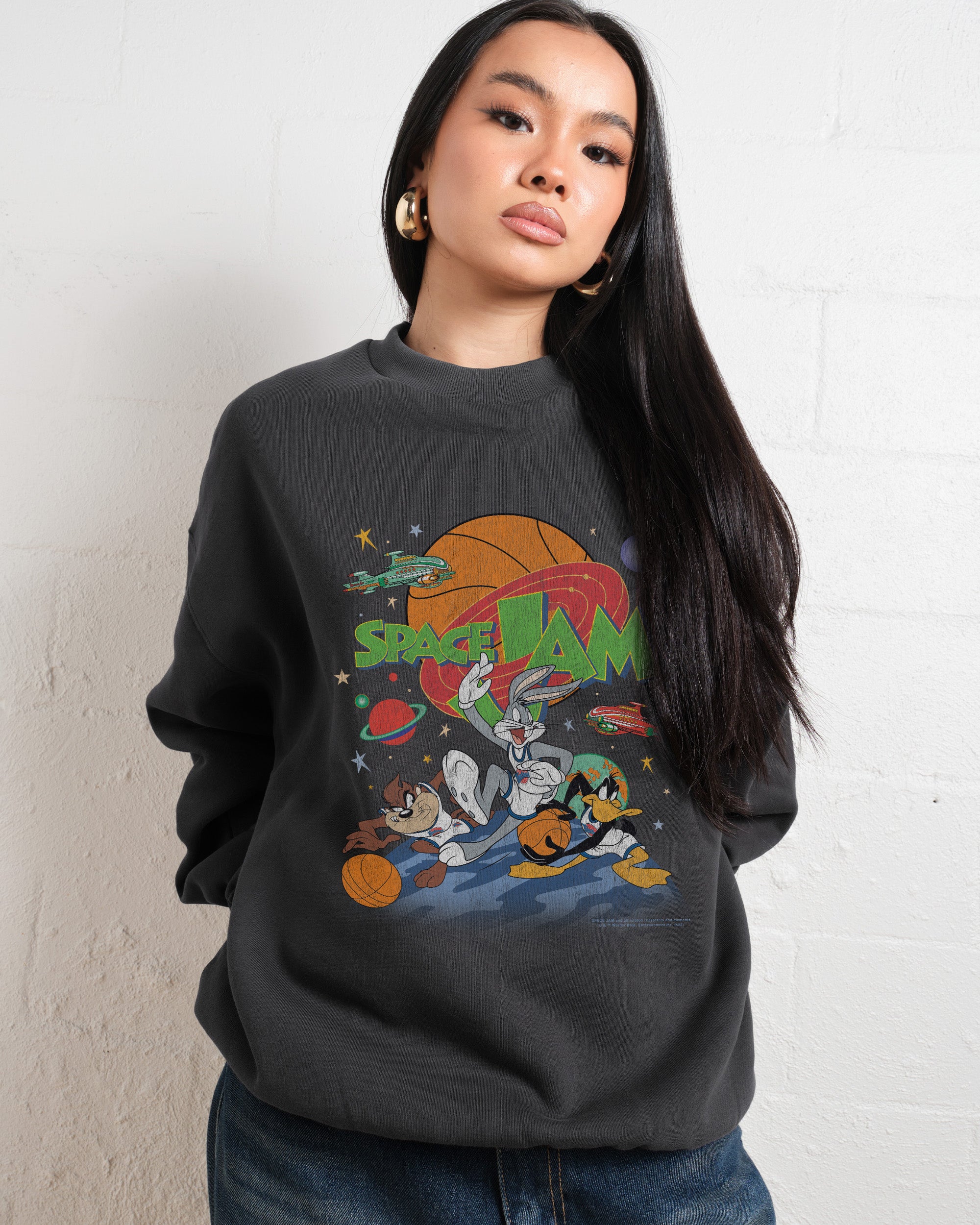 Vintage Warner factory Brothers Space Jam sweatshirt