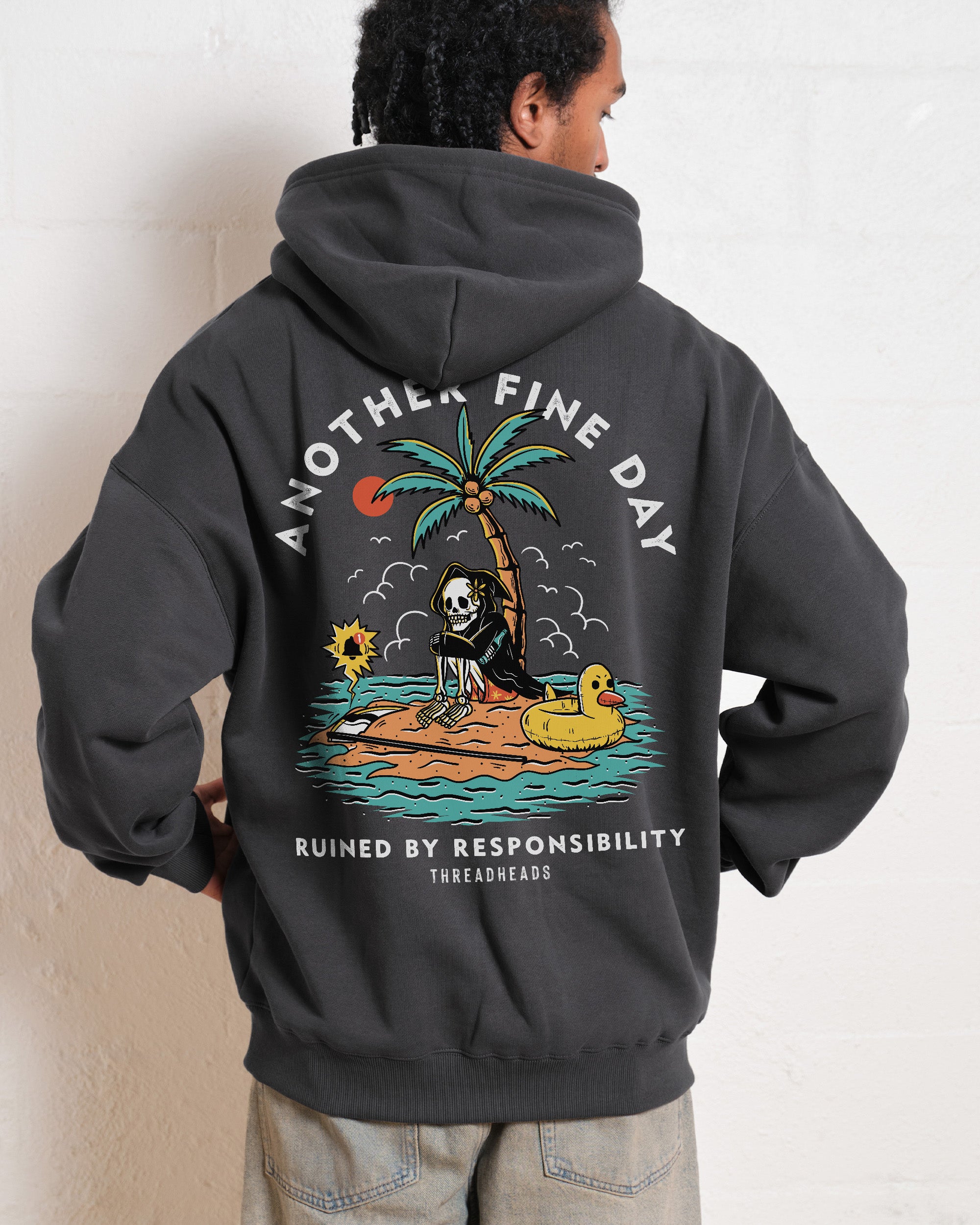 Another Fine Day Front and Back Hoodie