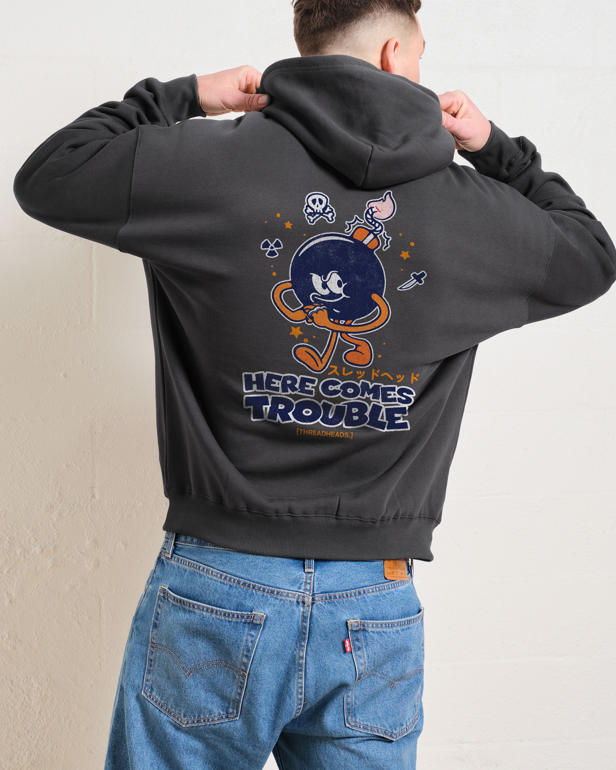 Here Comes Trouble Hoodie