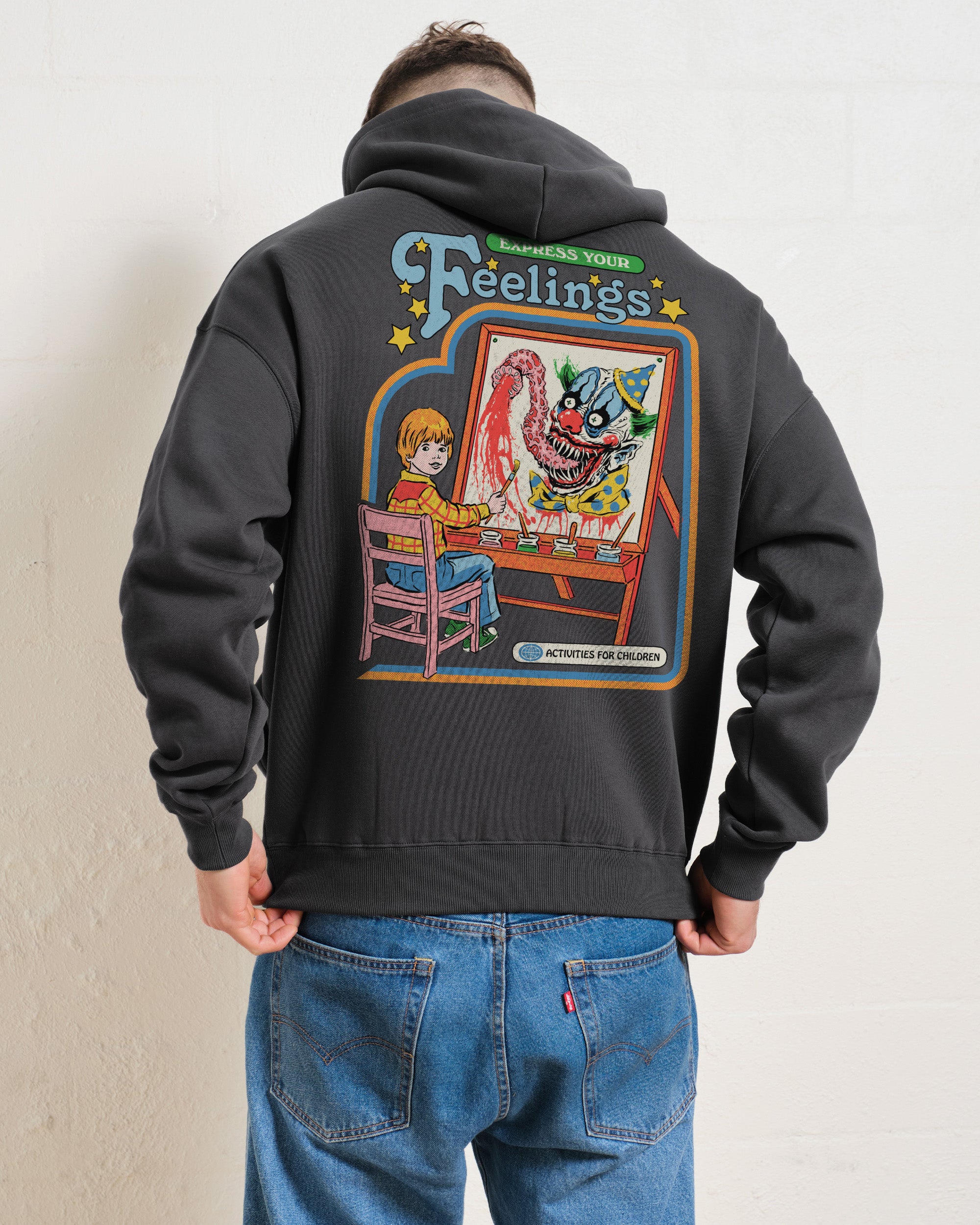 Express Your Feelings Front and Back Hoodie