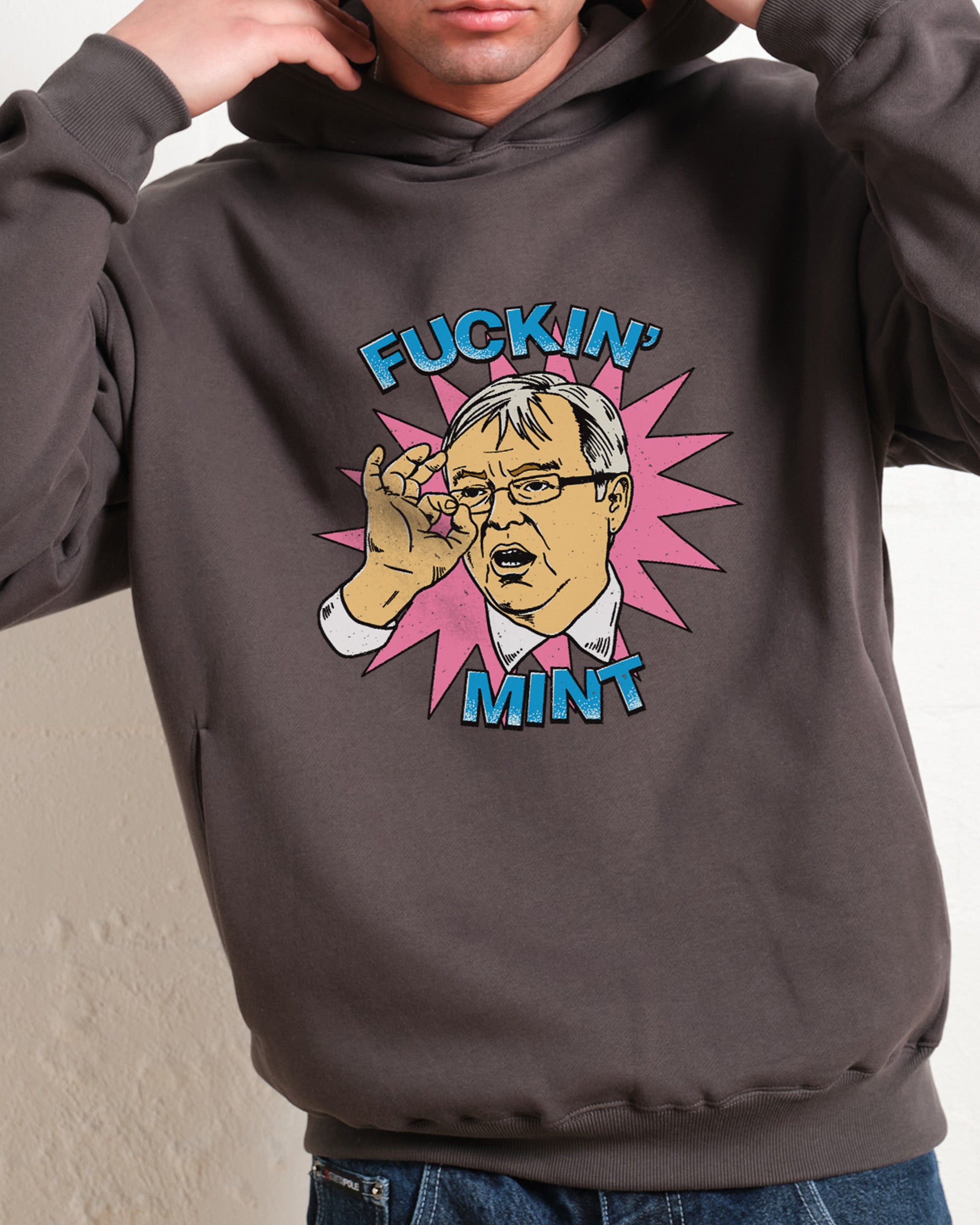 Kevin Rudd Mint Hoodie Australia Online Threadheads