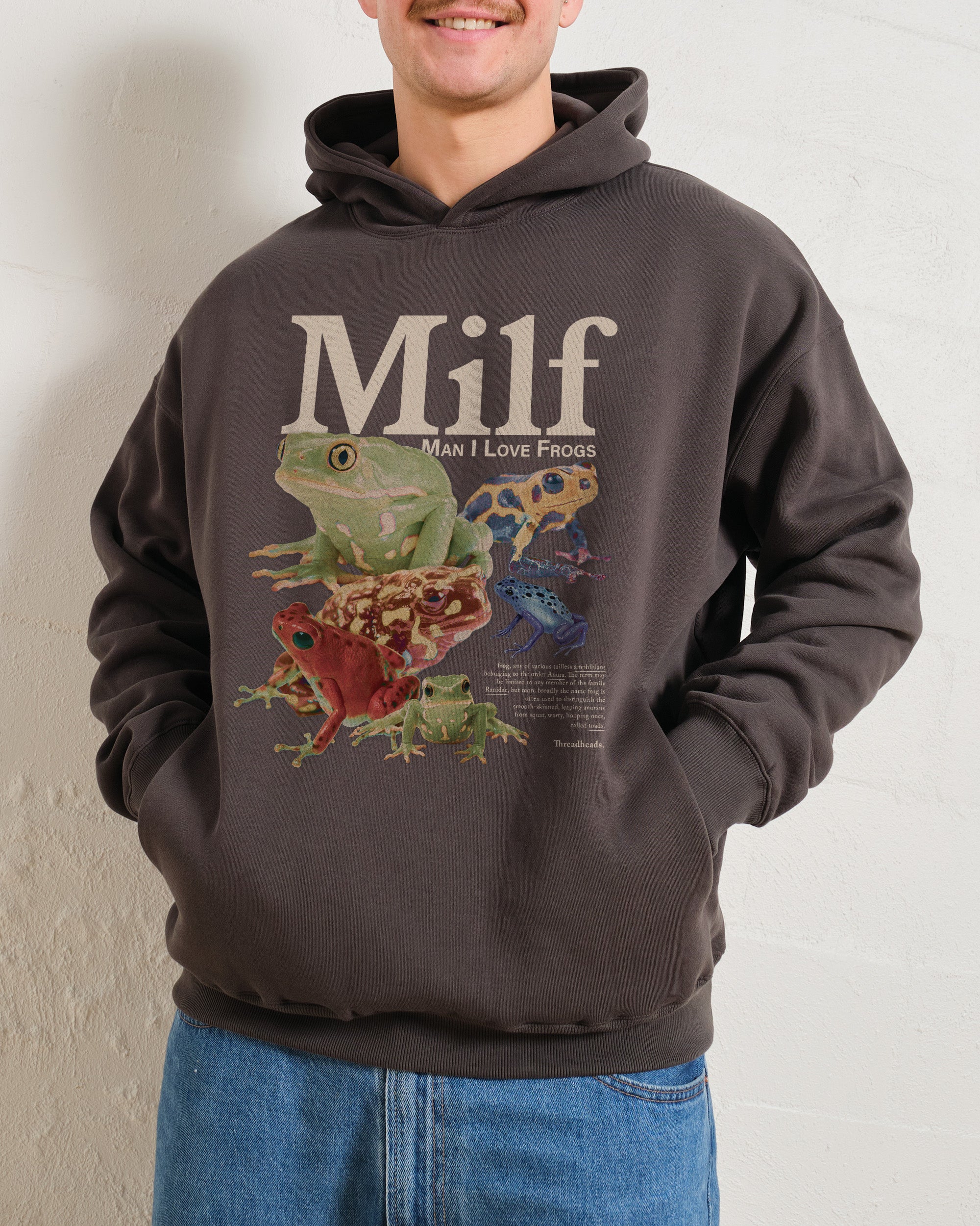 Man I Love Frogs Hoodie Australia Online