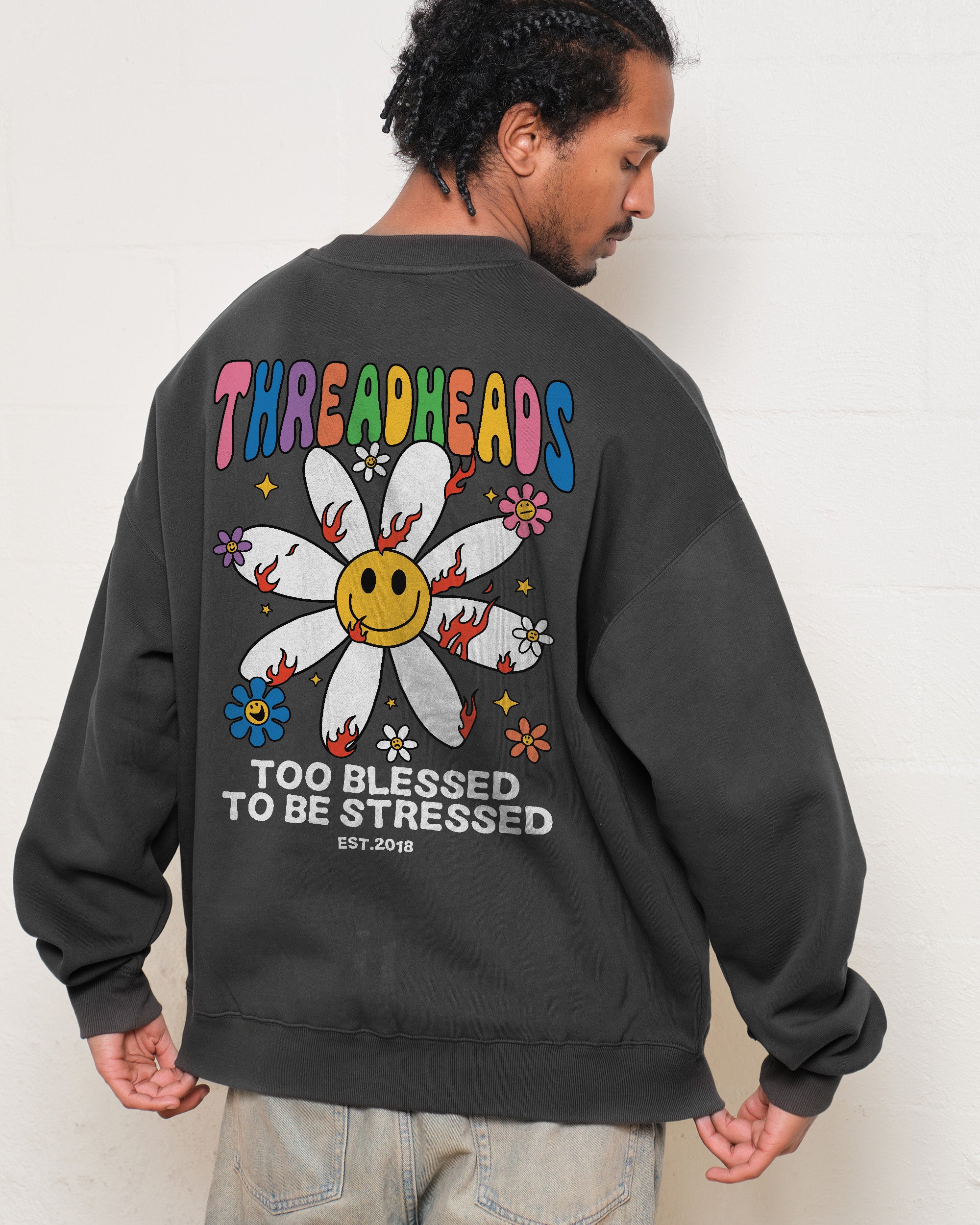 Too Blessed to be Stressed Sweatshirt