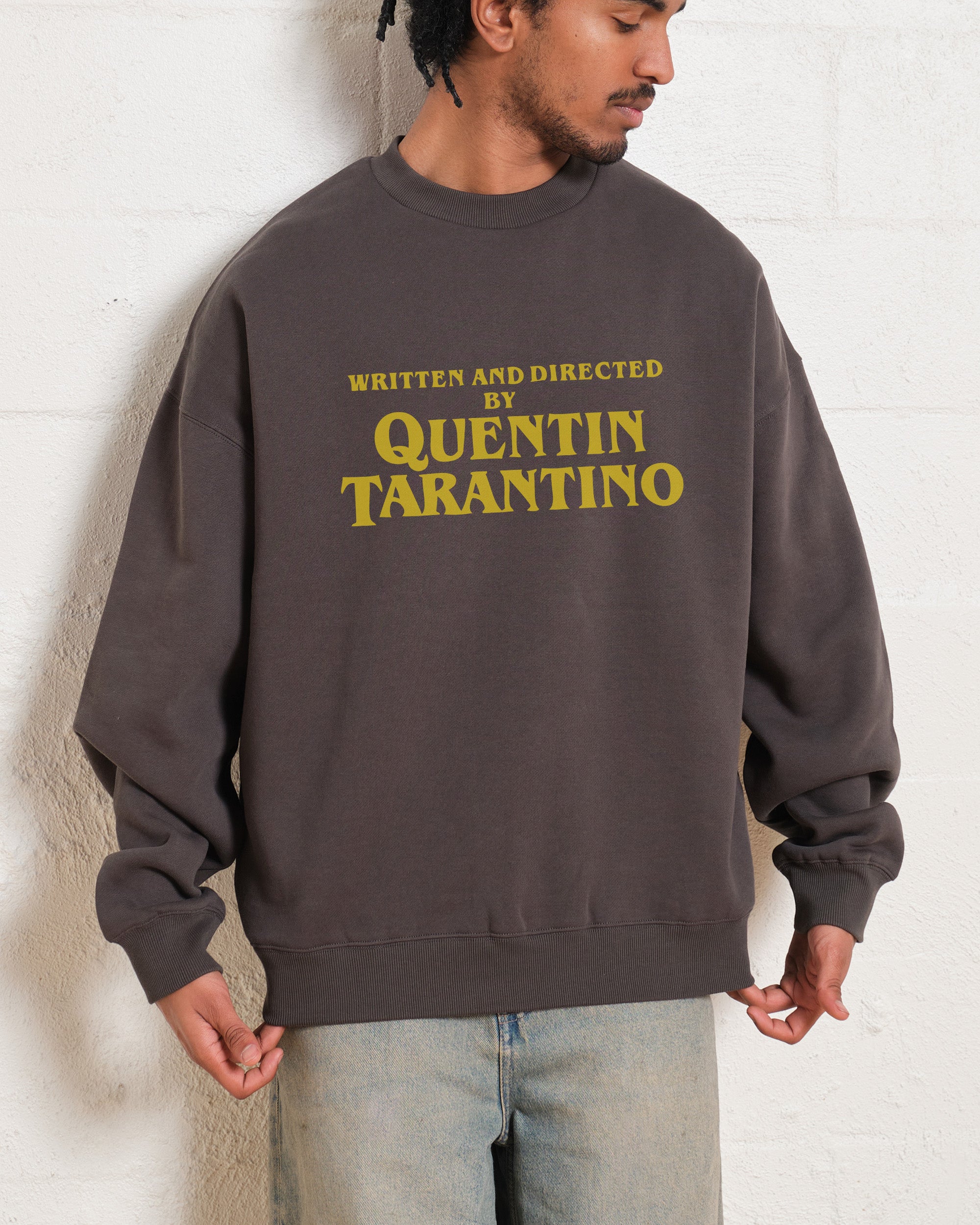 Written and Directed by Quentin Tarantino Sweatshirt Australia Online