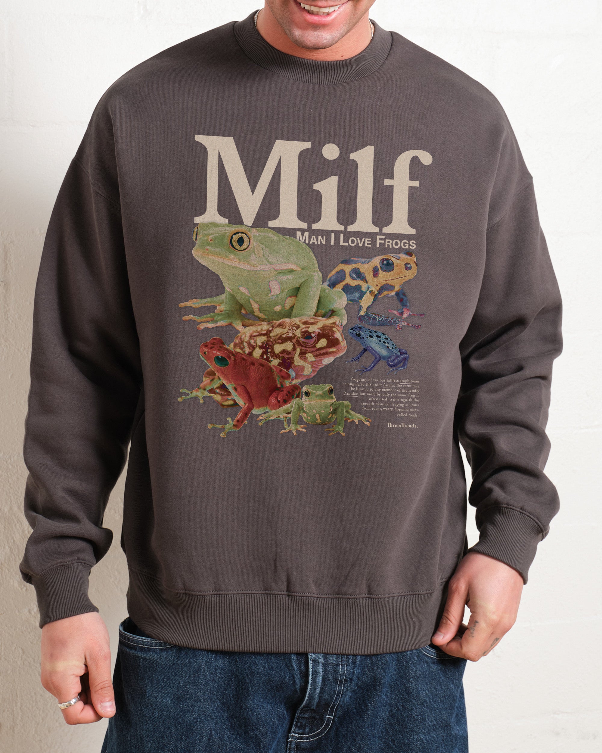 Man I Love Frogs Sweatshirt Australia Online