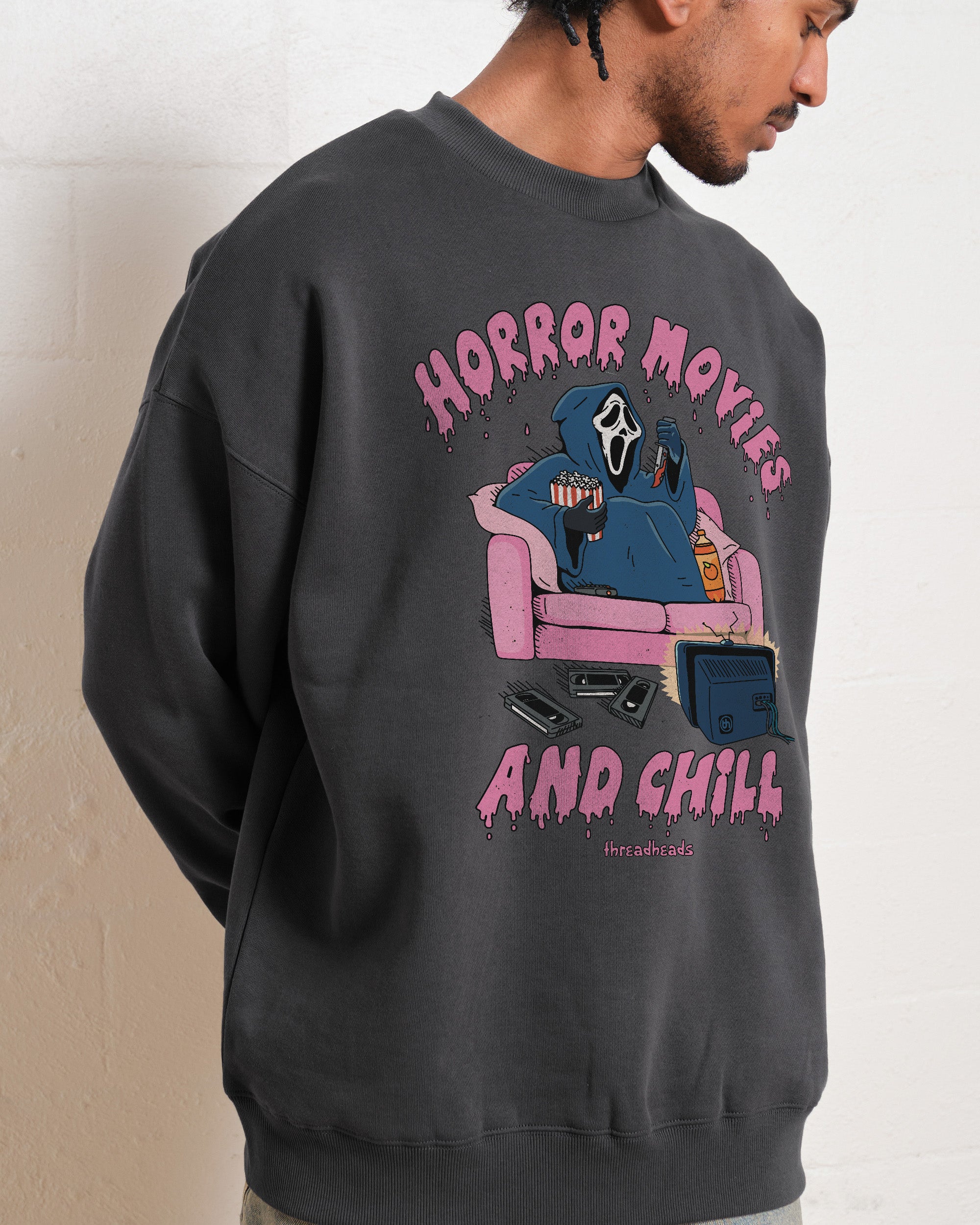 Horror Movies and Chill Sweatshirt