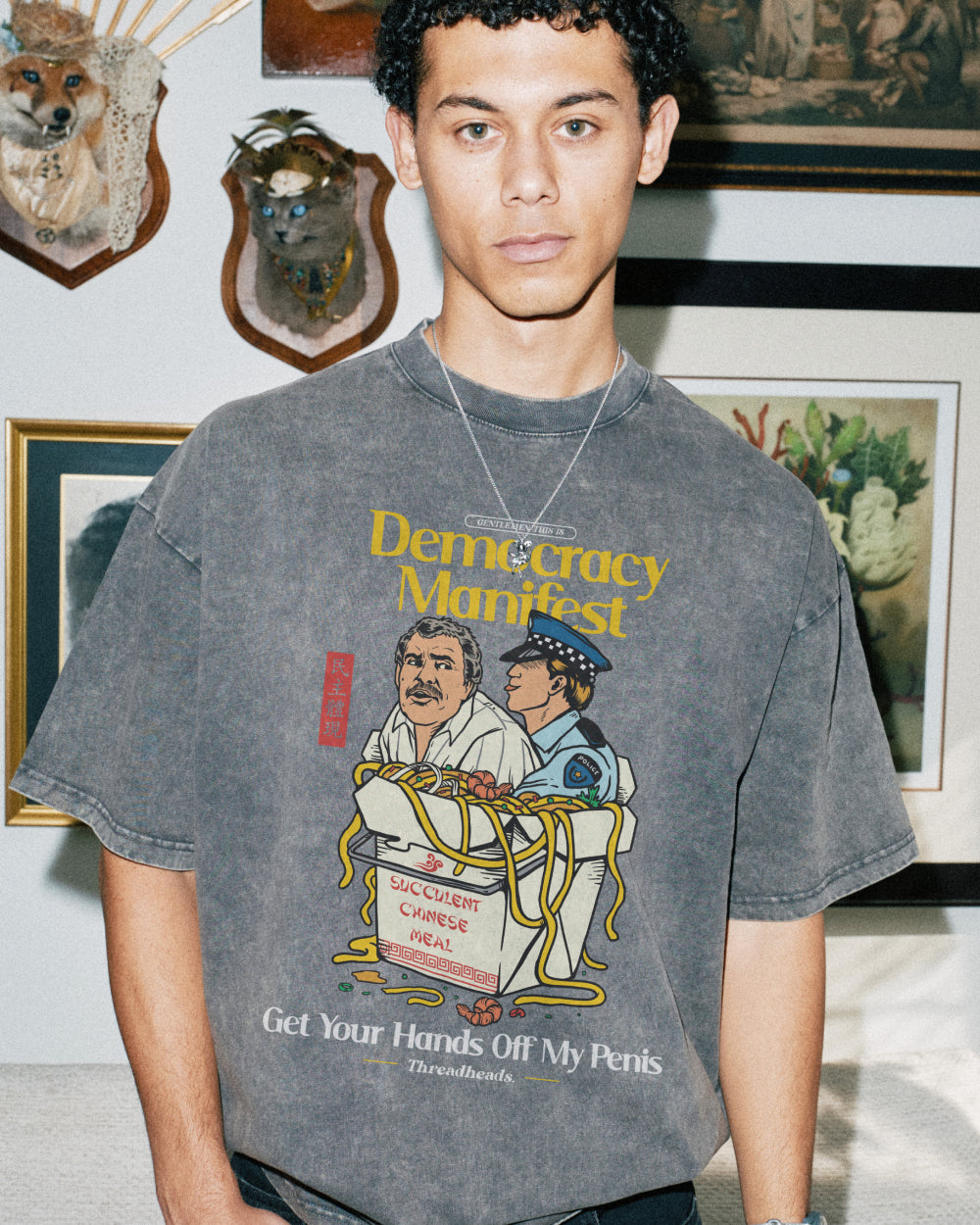 Democracy Manifest Volume II Wash Tee