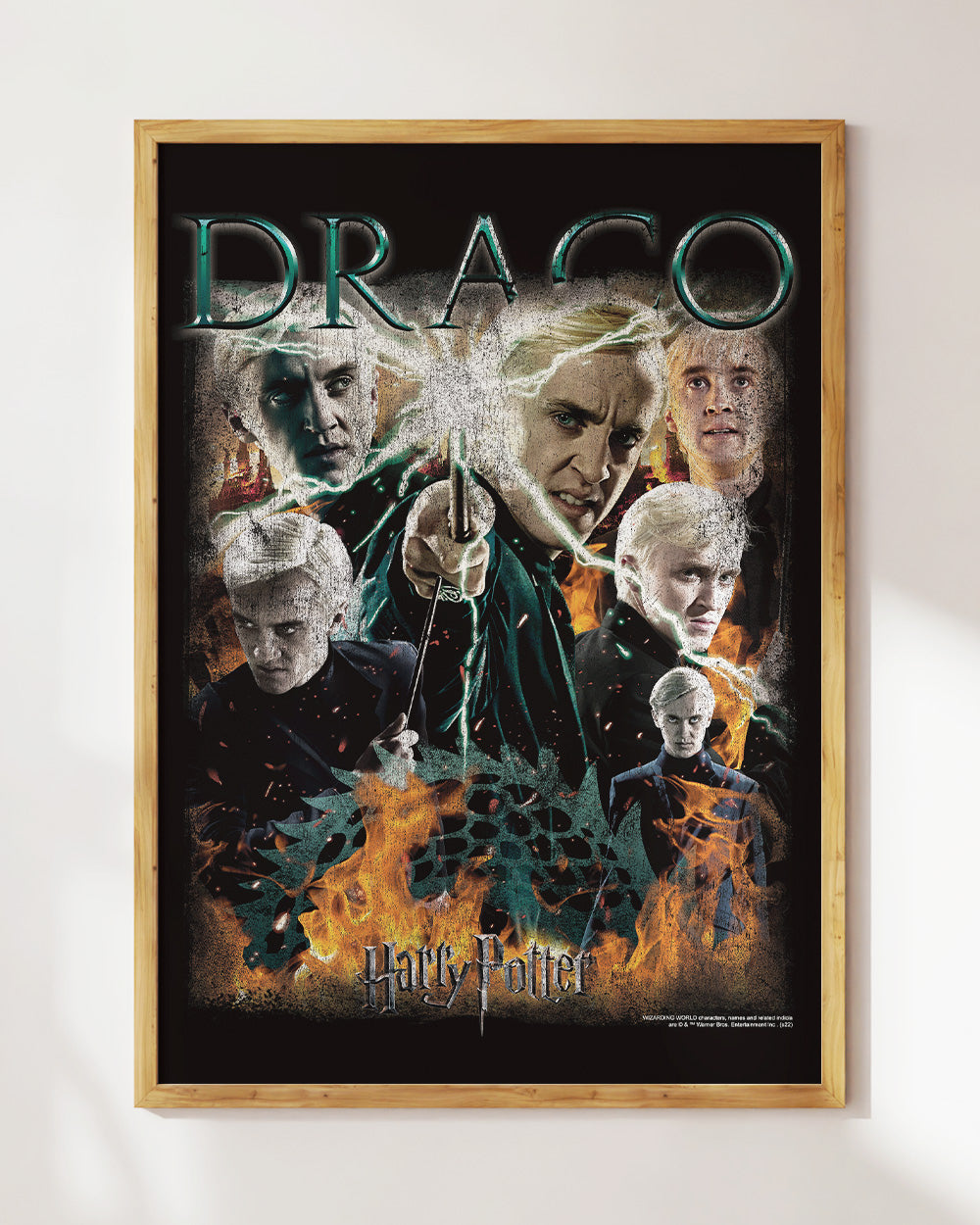 Draco Malfoy Vintage Art Print