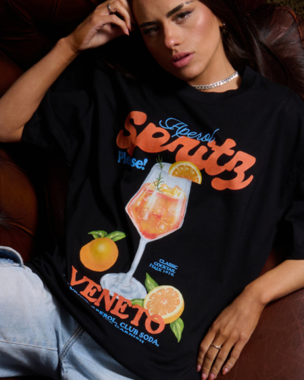 Aperol Spritz Oversized Tee