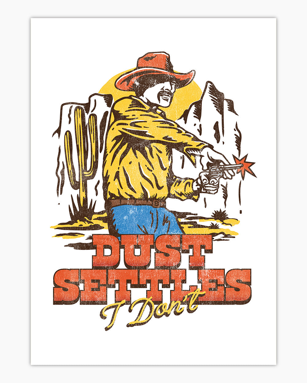 Dust Settles Art Print