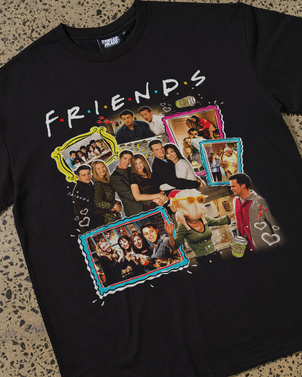 Friends Vintage T-Shirt | Official Friends Merch Australia