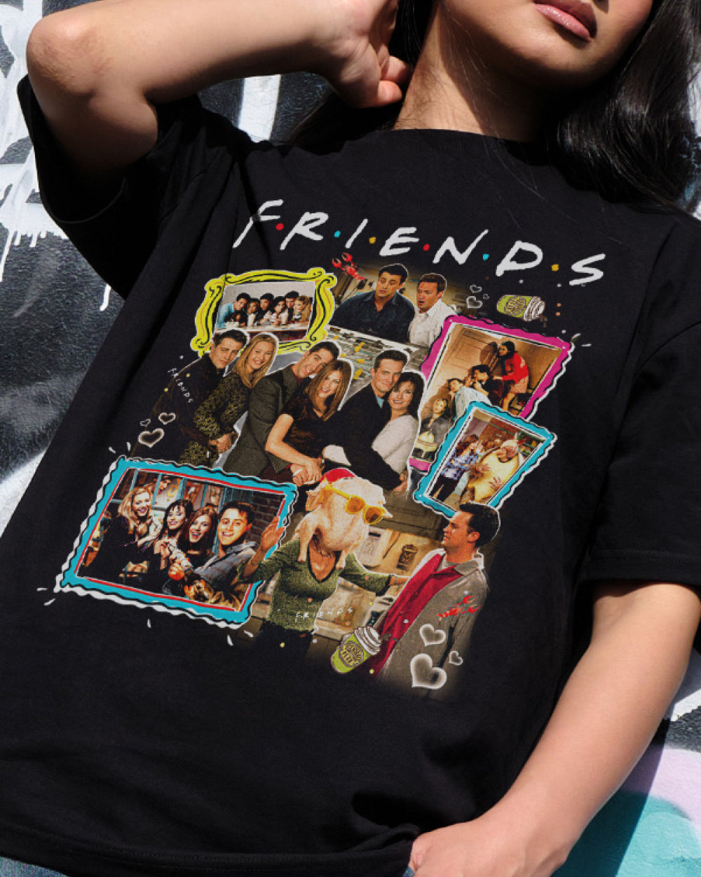 Friends Bootleg T-Shirt Australia Online Black