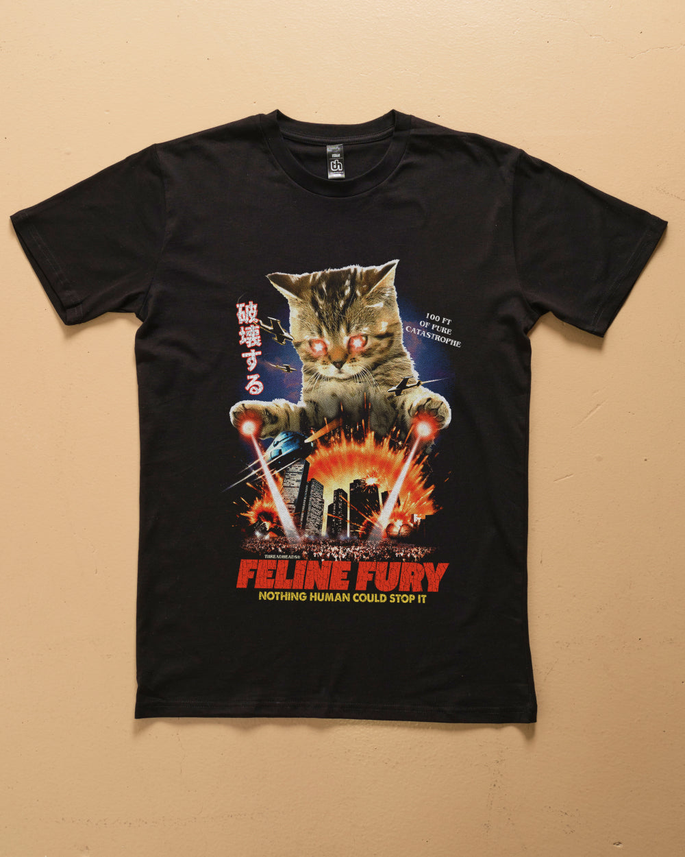 Feline Fury T-Shirt Australia Online Black