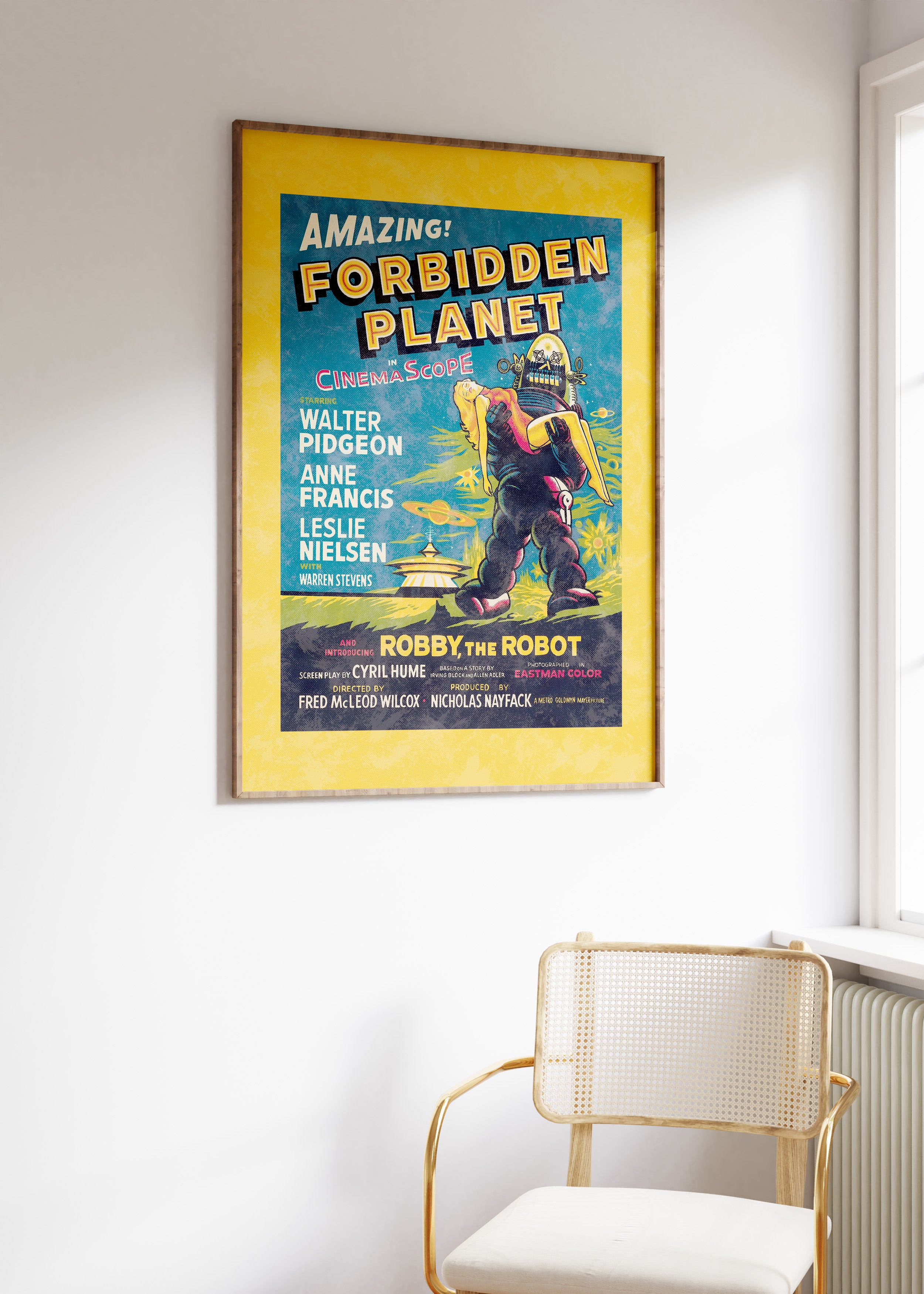 Forbidden Planet Art Print