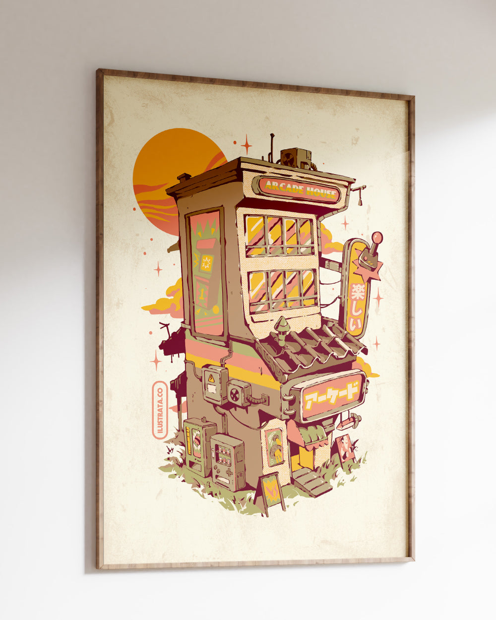 Arcade House Art Print