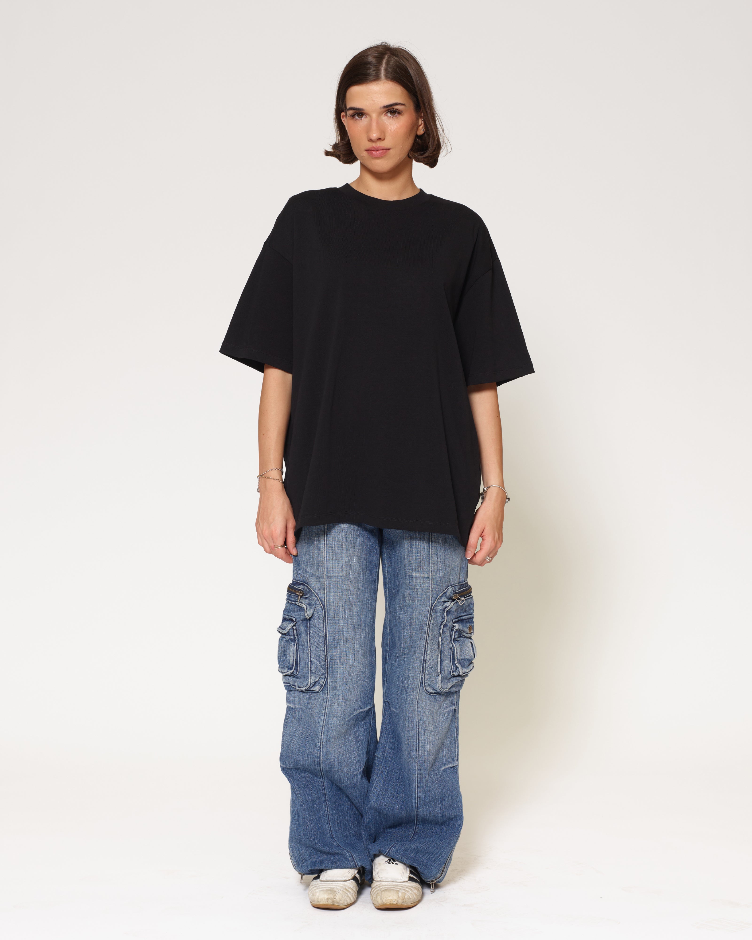 Oversized Tee 5 Pack: Black, White