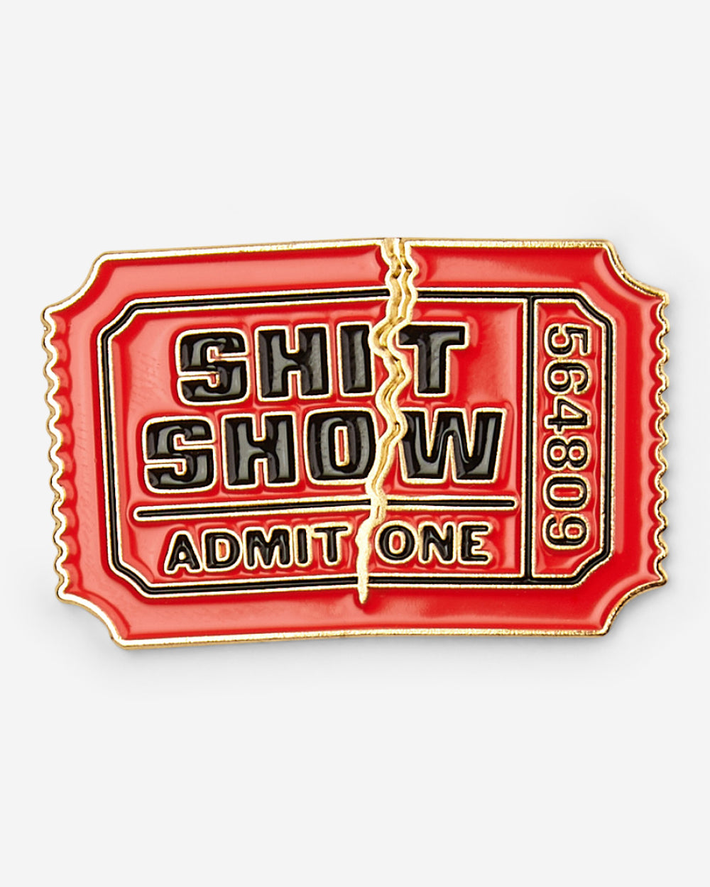 Shit Show Button Shit Show Tickets Enamel Pin | Threadheads Exclusive Australia