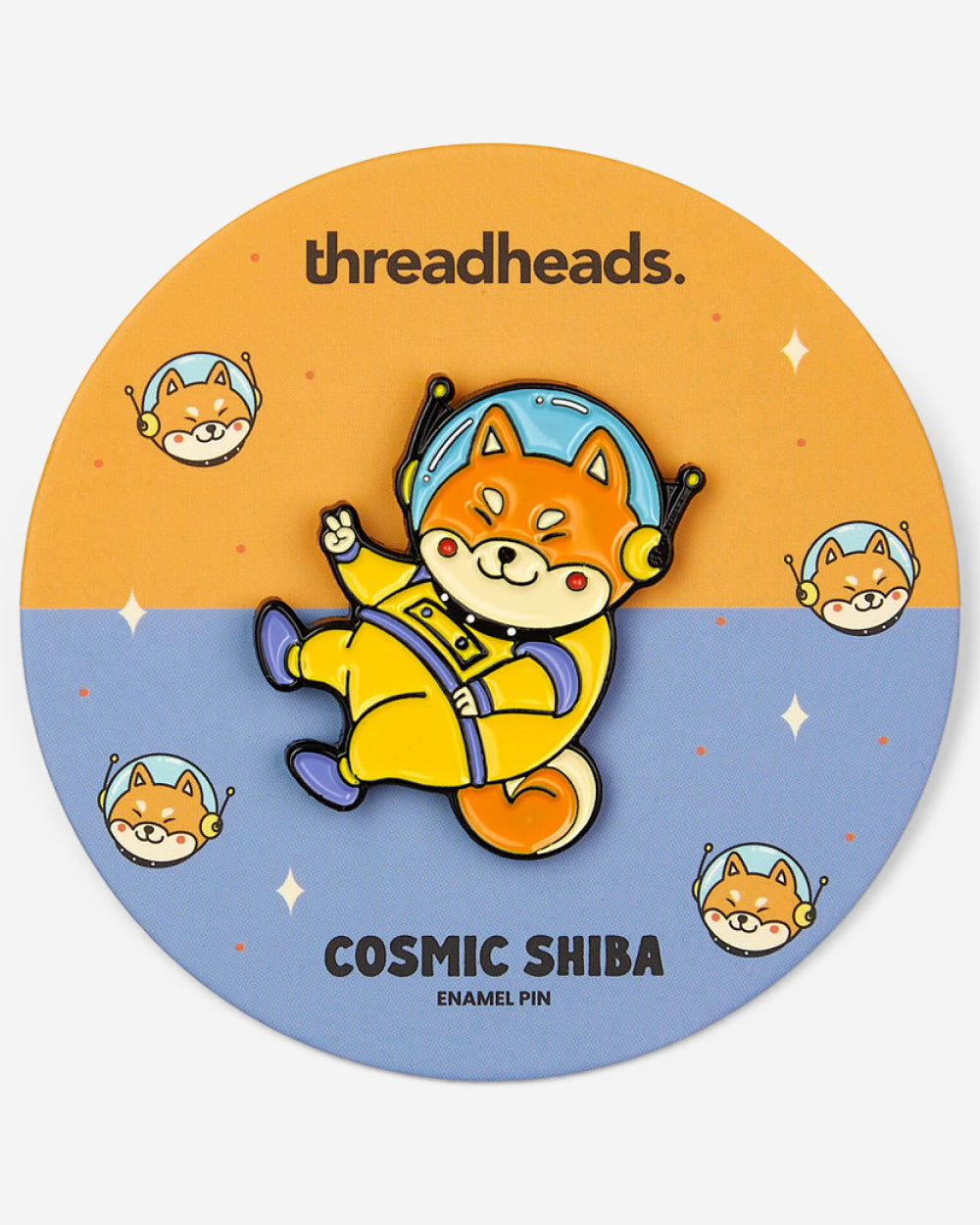 Cosmic Shiba Enamel Pin