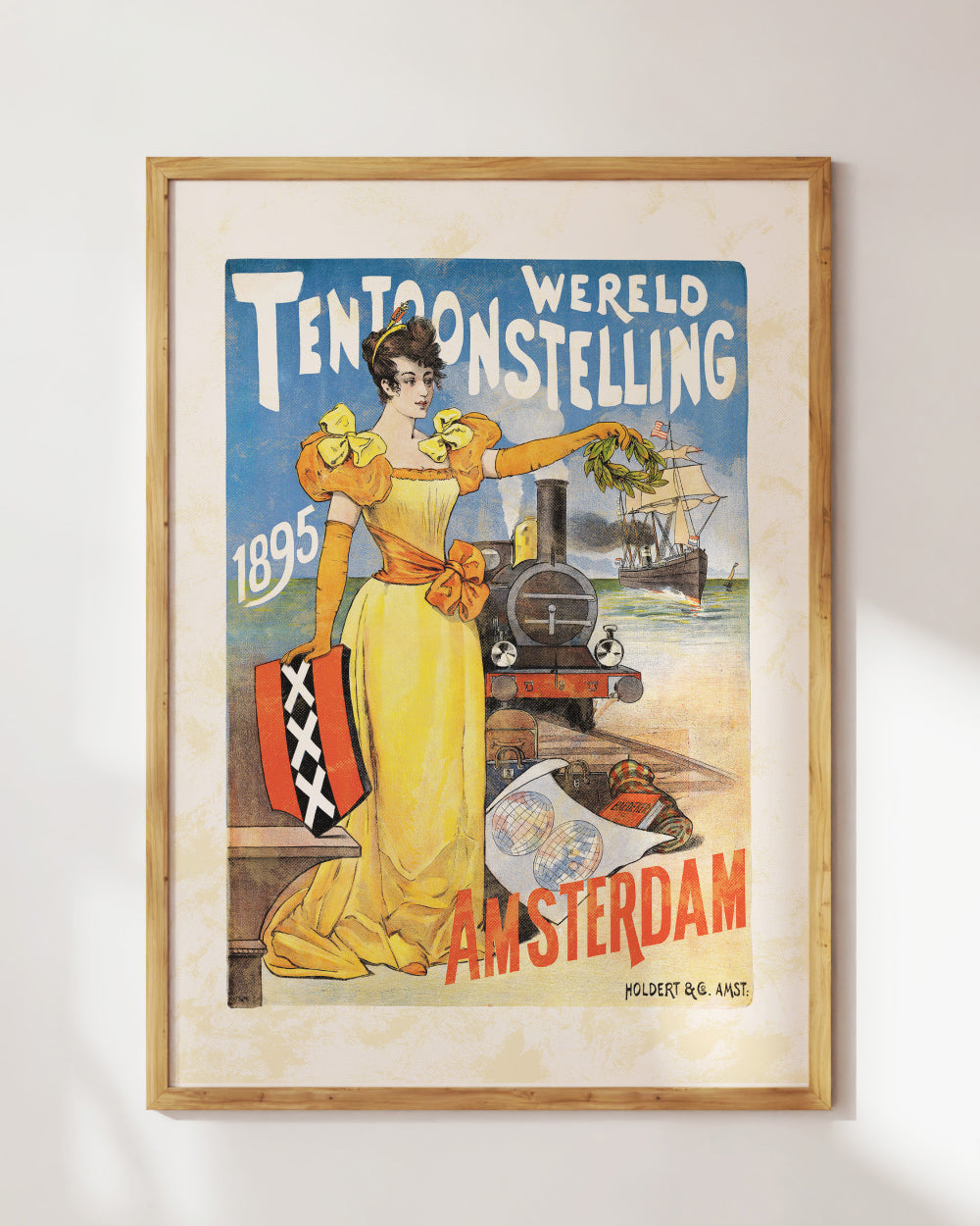 Amsterdam Travel Art Print