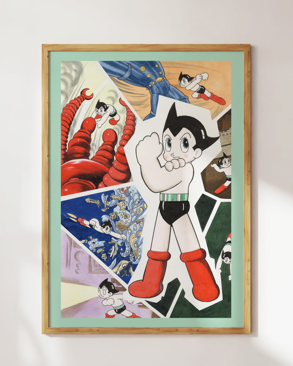 Astro Boy Montage Art Print