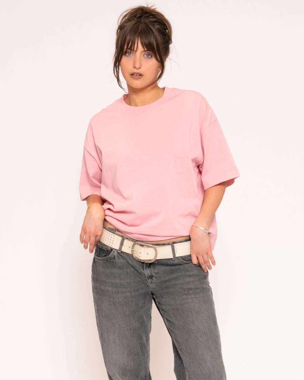 Boxy Crop Tee Blank Boxy Crop Tee – view 5