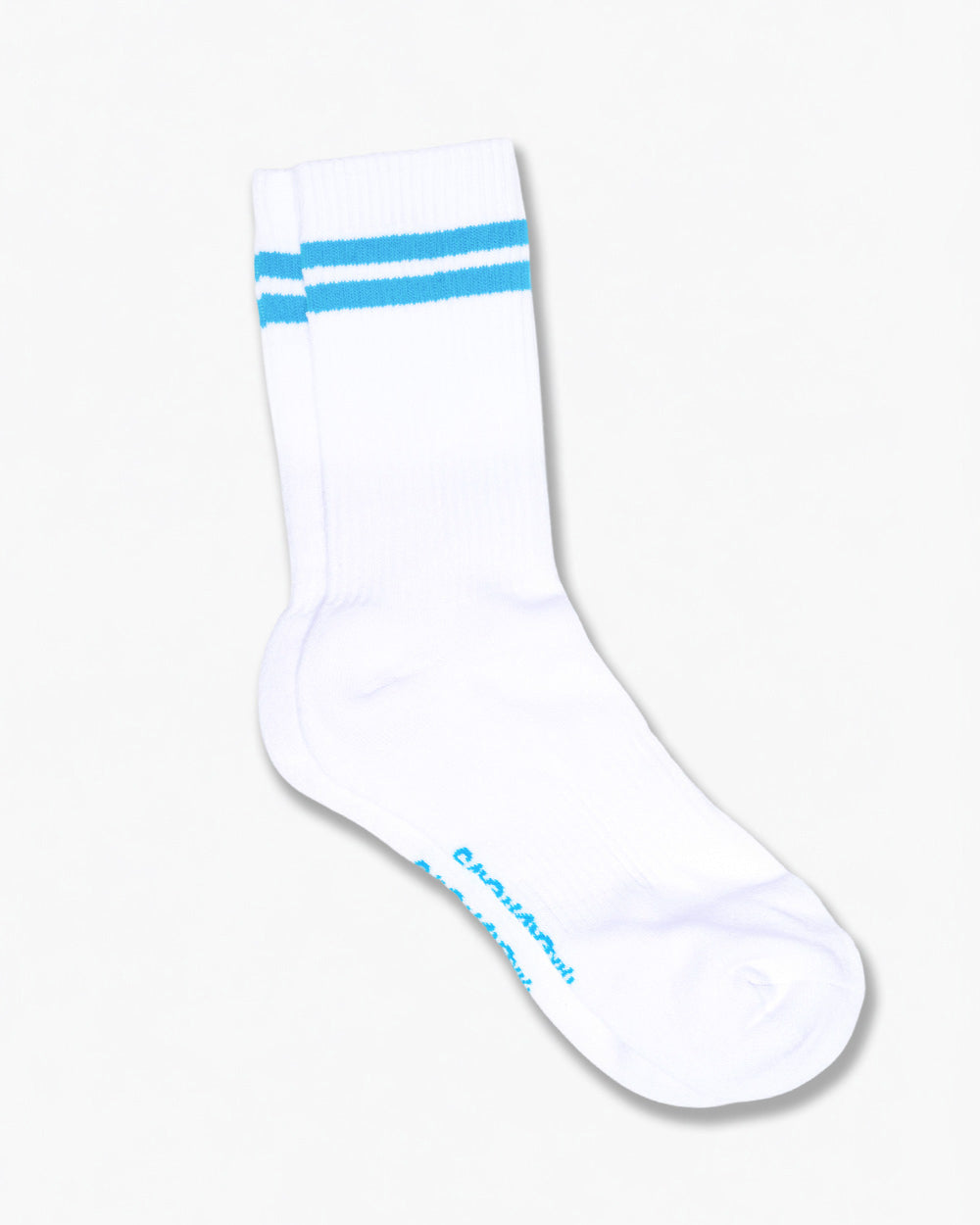 Blue Collegiate Stripe Socks