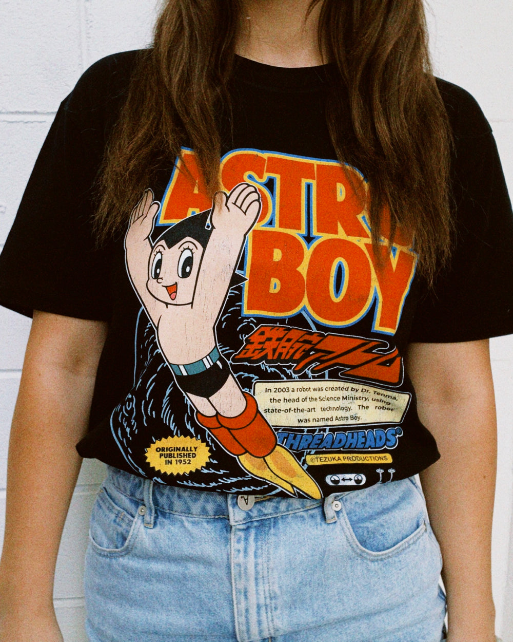 Astro Boy Vintage T-Shirt | Anime Graphic T-Shirts Australia ...