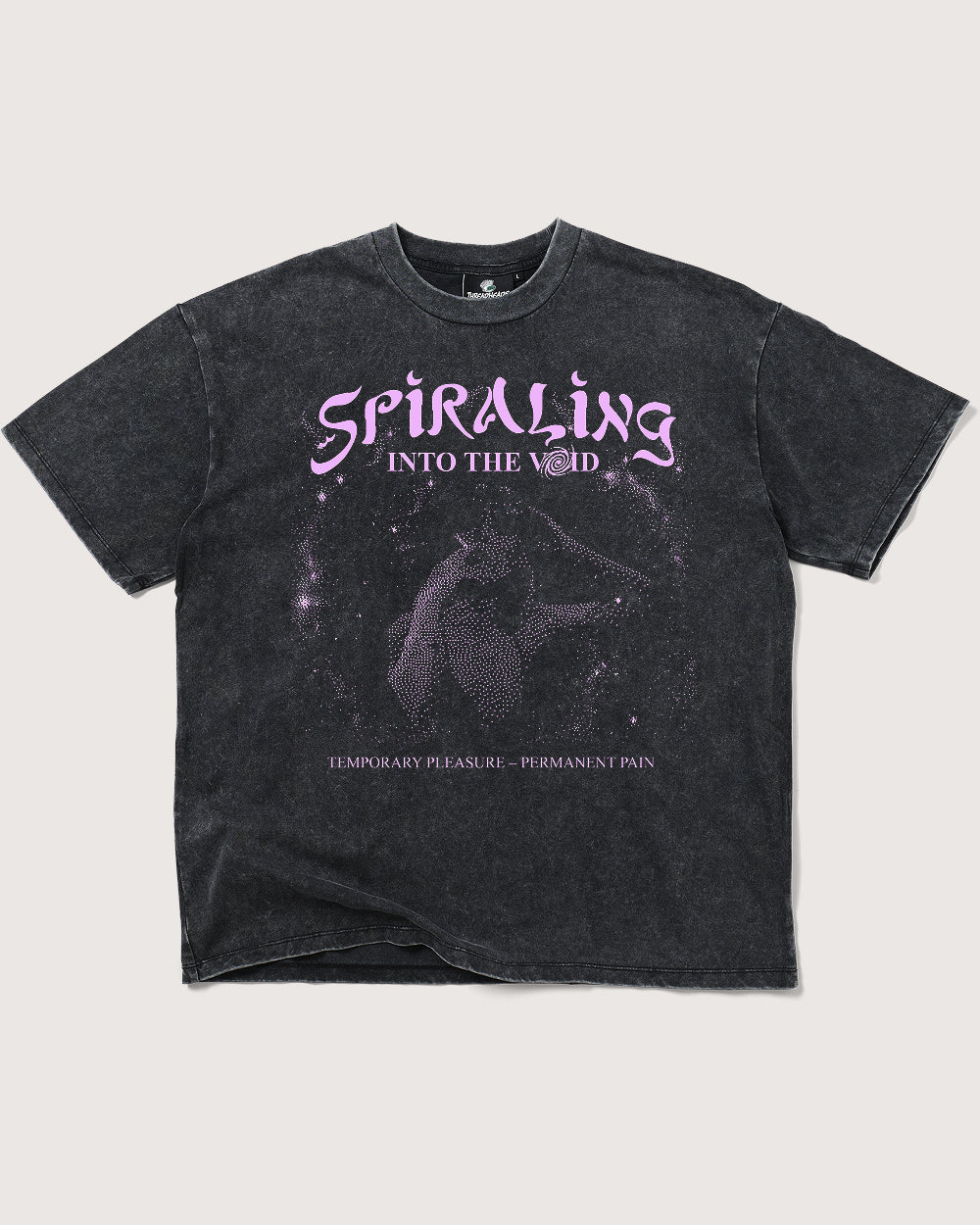 Spiralling Into the Void Oversized Tee