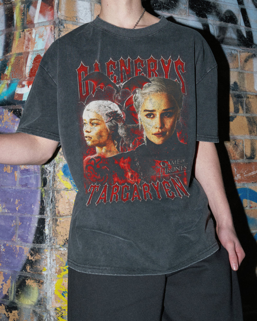 Vintage Daenerys Targaryen Oversized Tee