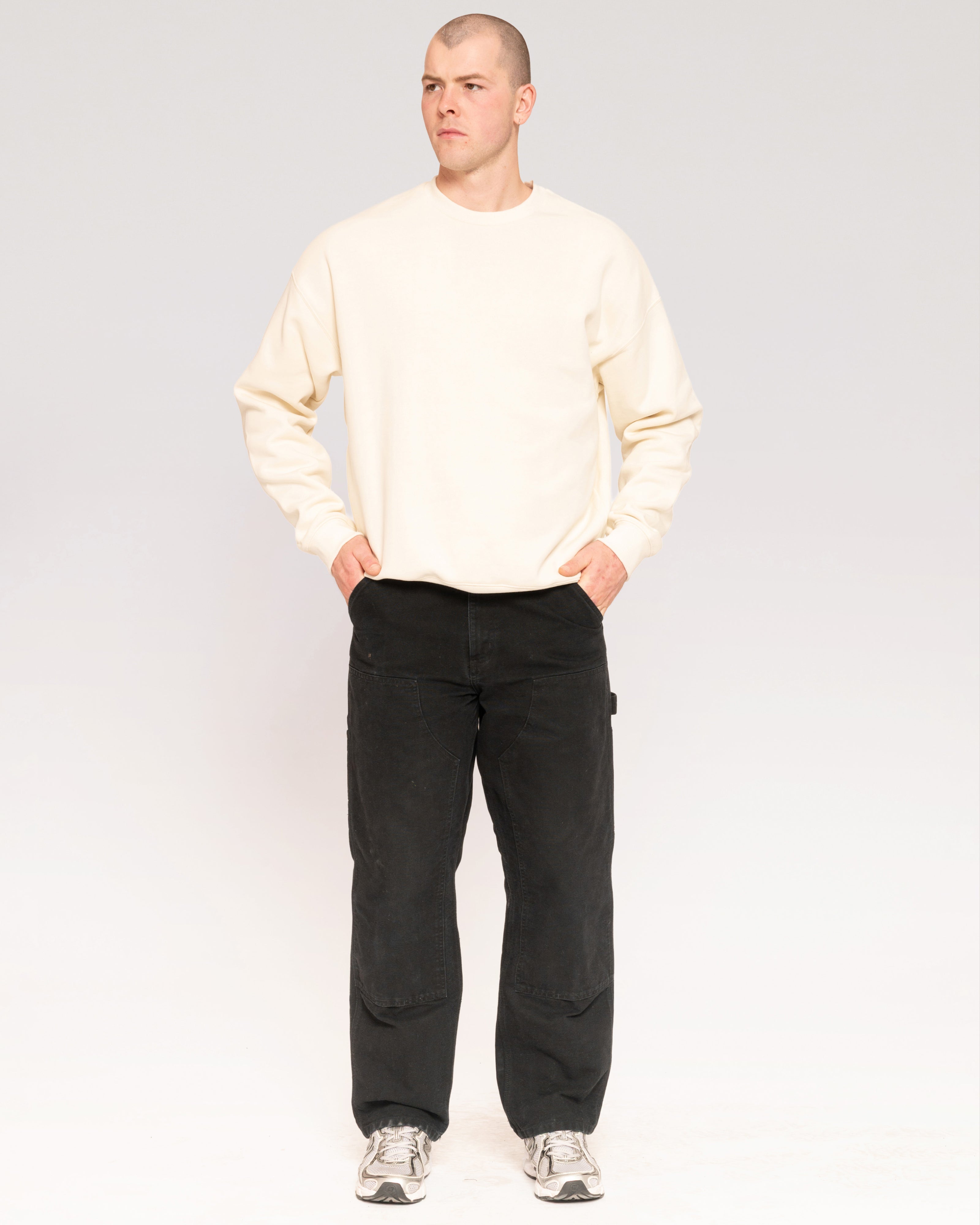Classic Sweatshirt 2 Pack: Charcoal, Natural