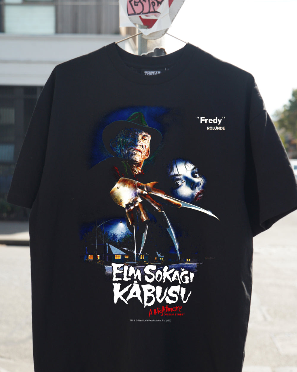 Freddy Krueger Elm Sokagi Kabusu T-Shirt