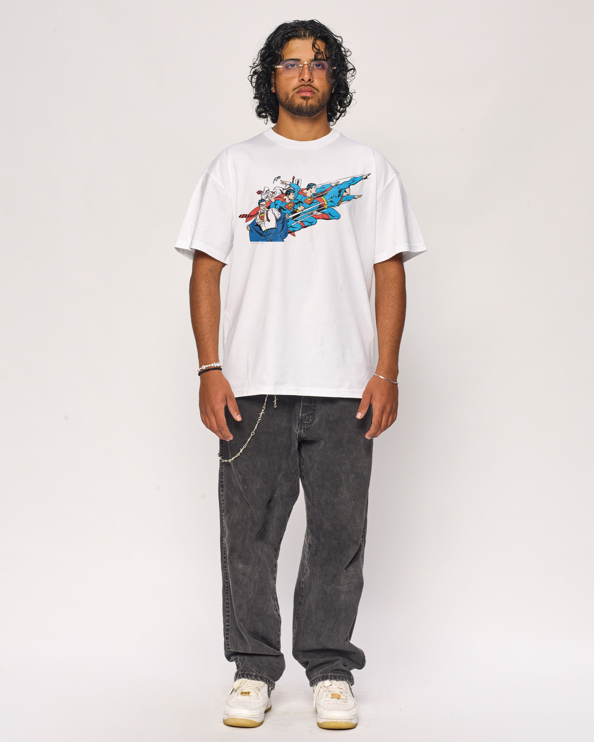 Superman Flying T-Shirt Threadheads Australia Online