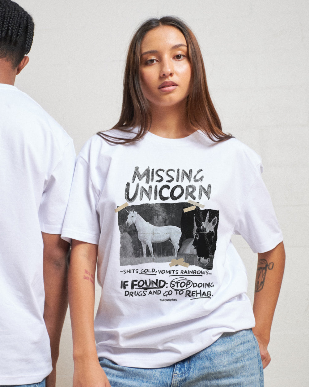 Missing Unicorn Oversized Tee