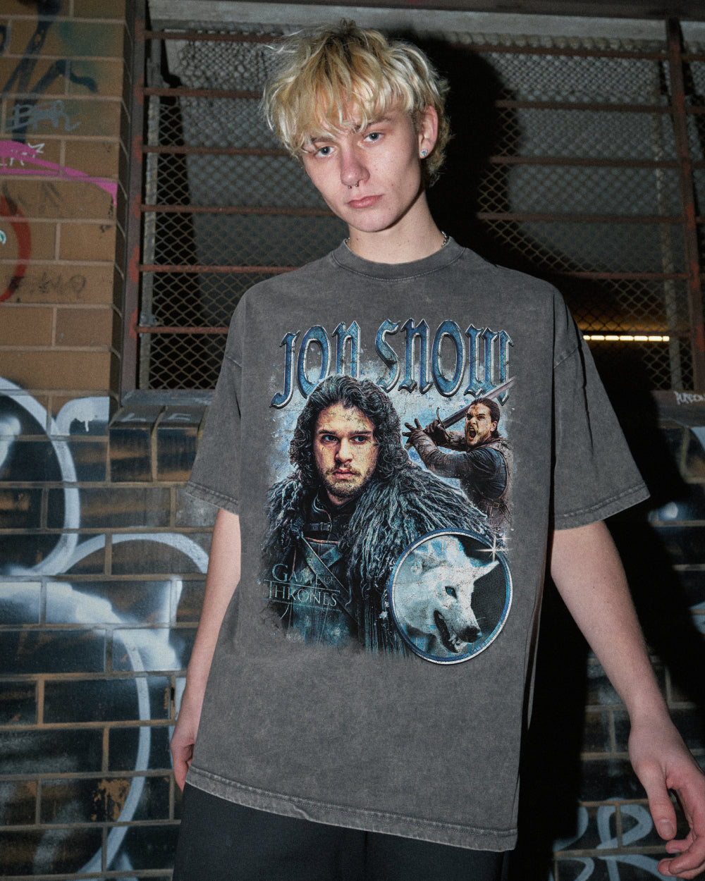 Vintage Jon Snow Wash Tee