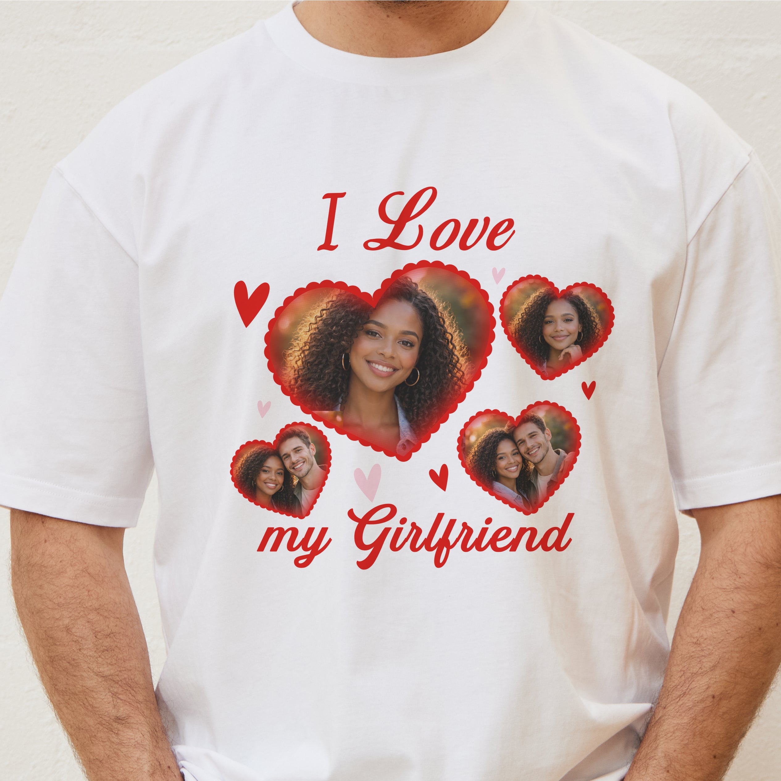 I Love My Girlfriend/Boyfriend Custom Tee Threadheads Australia Online