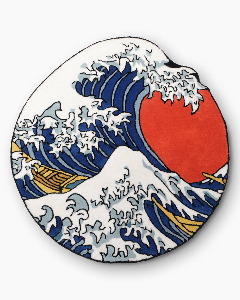 Great Wave Tufted Rug | Threadheads Exclusive Australia