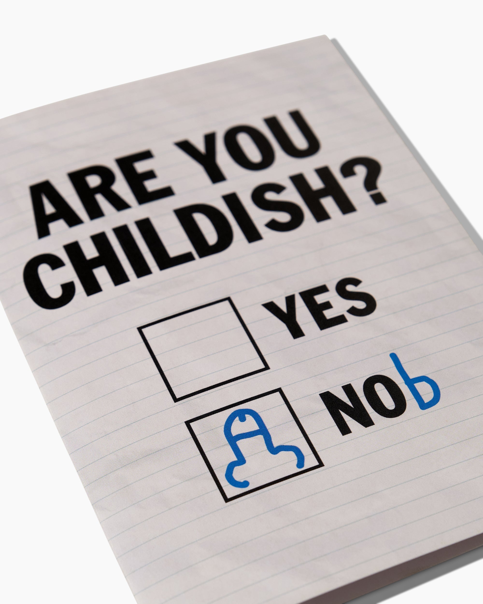 Are You Childish Greeting Card Australia Online