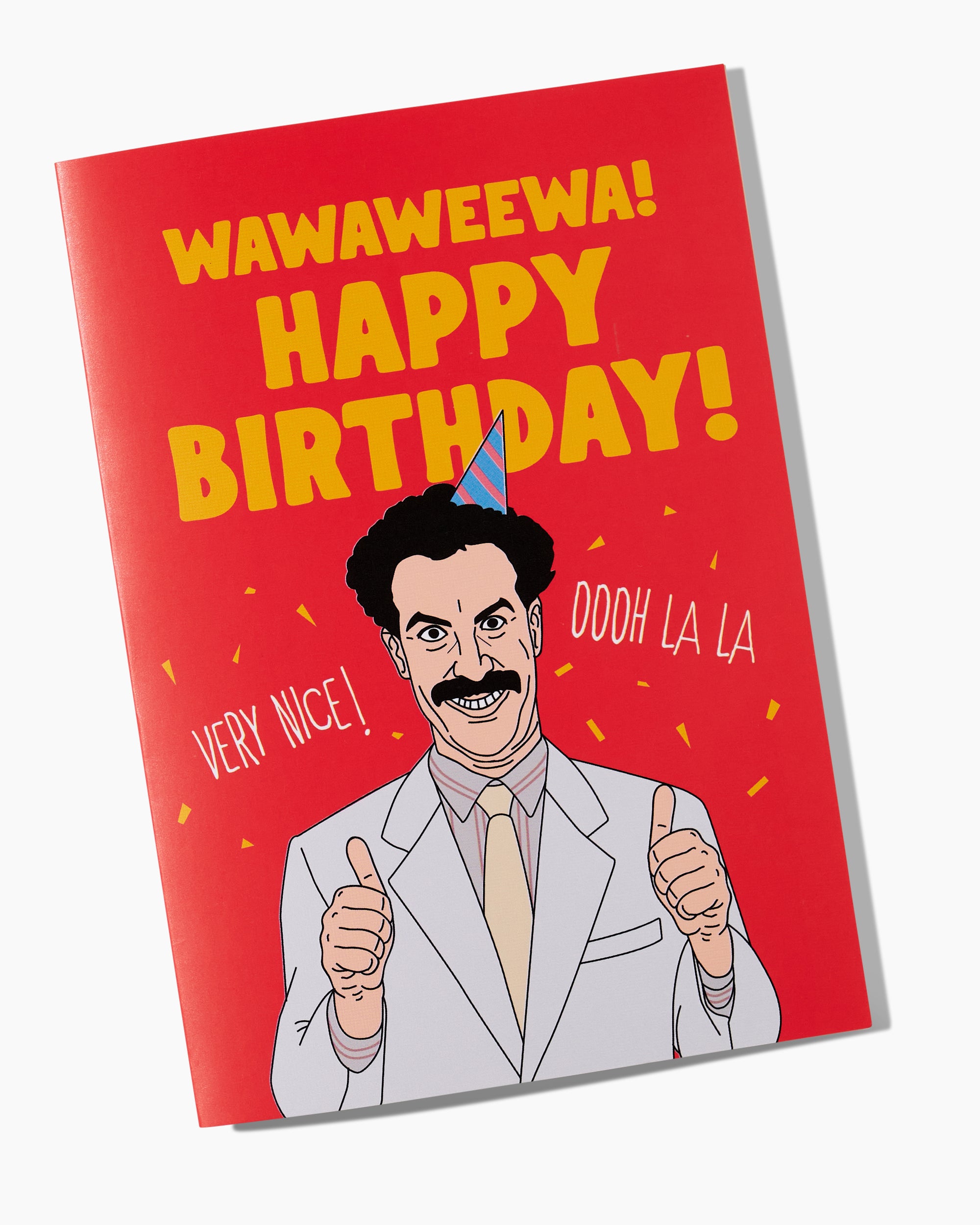 Borat Wawaweewa Greeting Card Australia Online