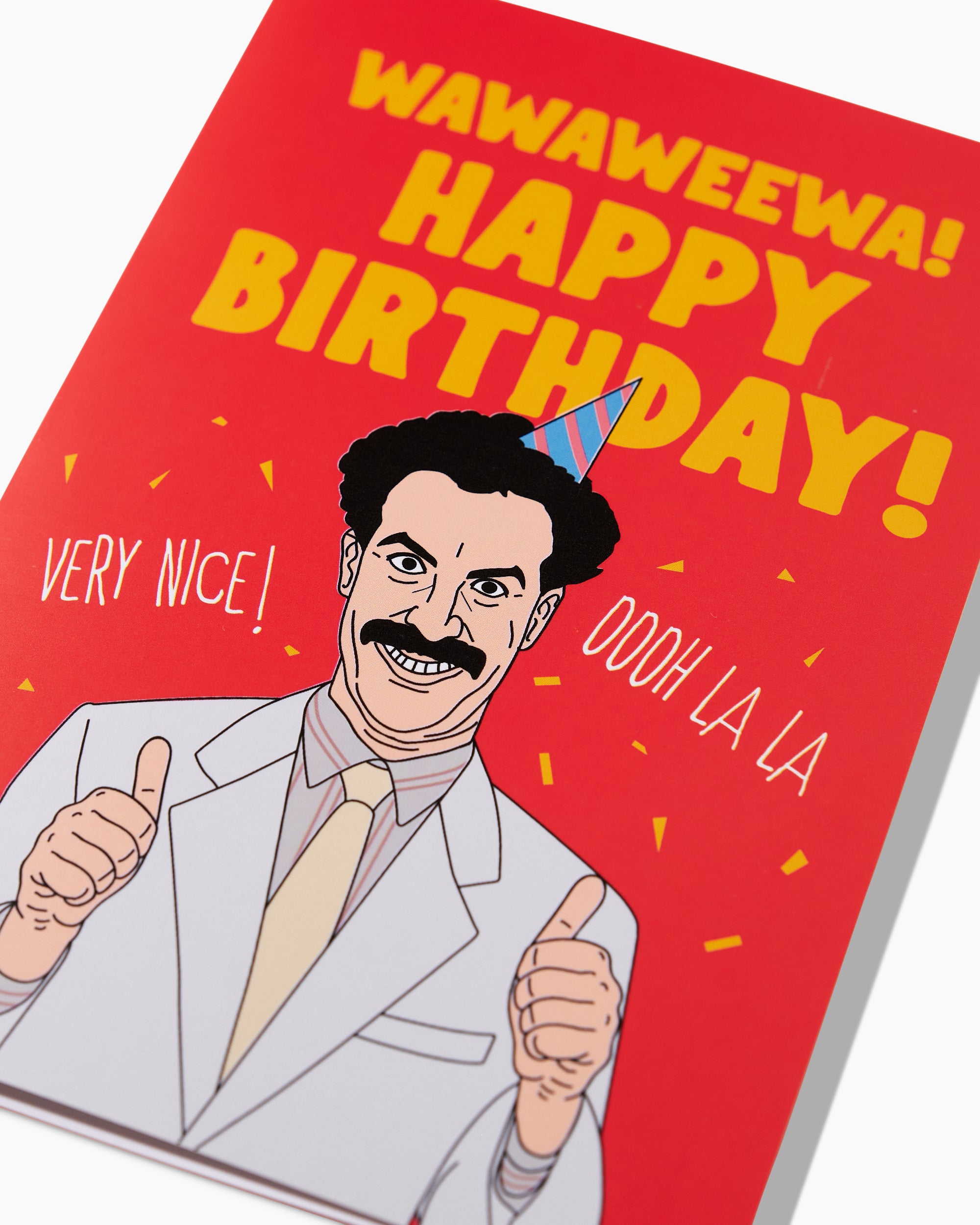 Borat Wawaweewa Greeting Card Australia Online