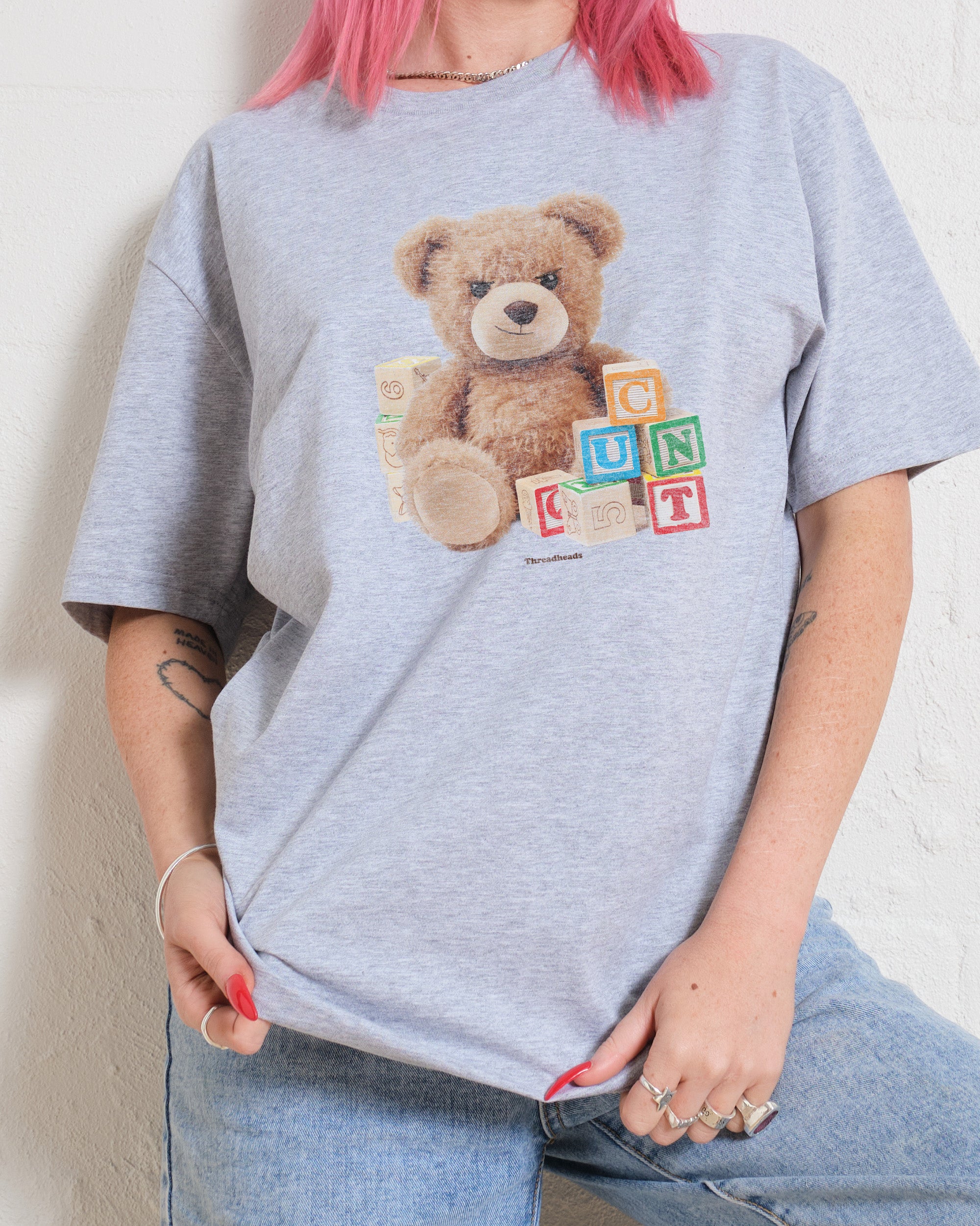 Spell It Out Teddy T-Shirt #gender_men's