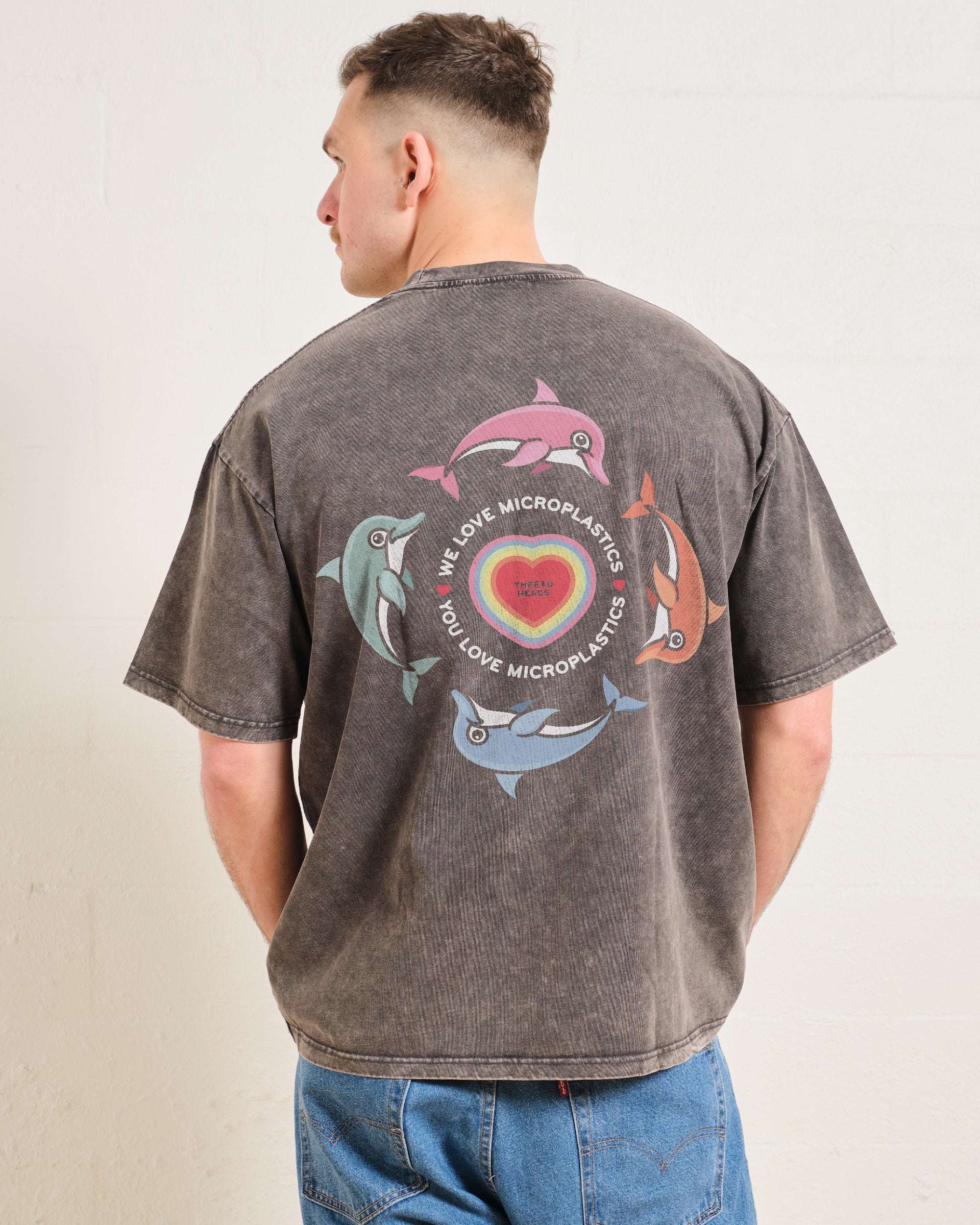 We Love Microplastics Oversized Tee Threadheads Australia Online