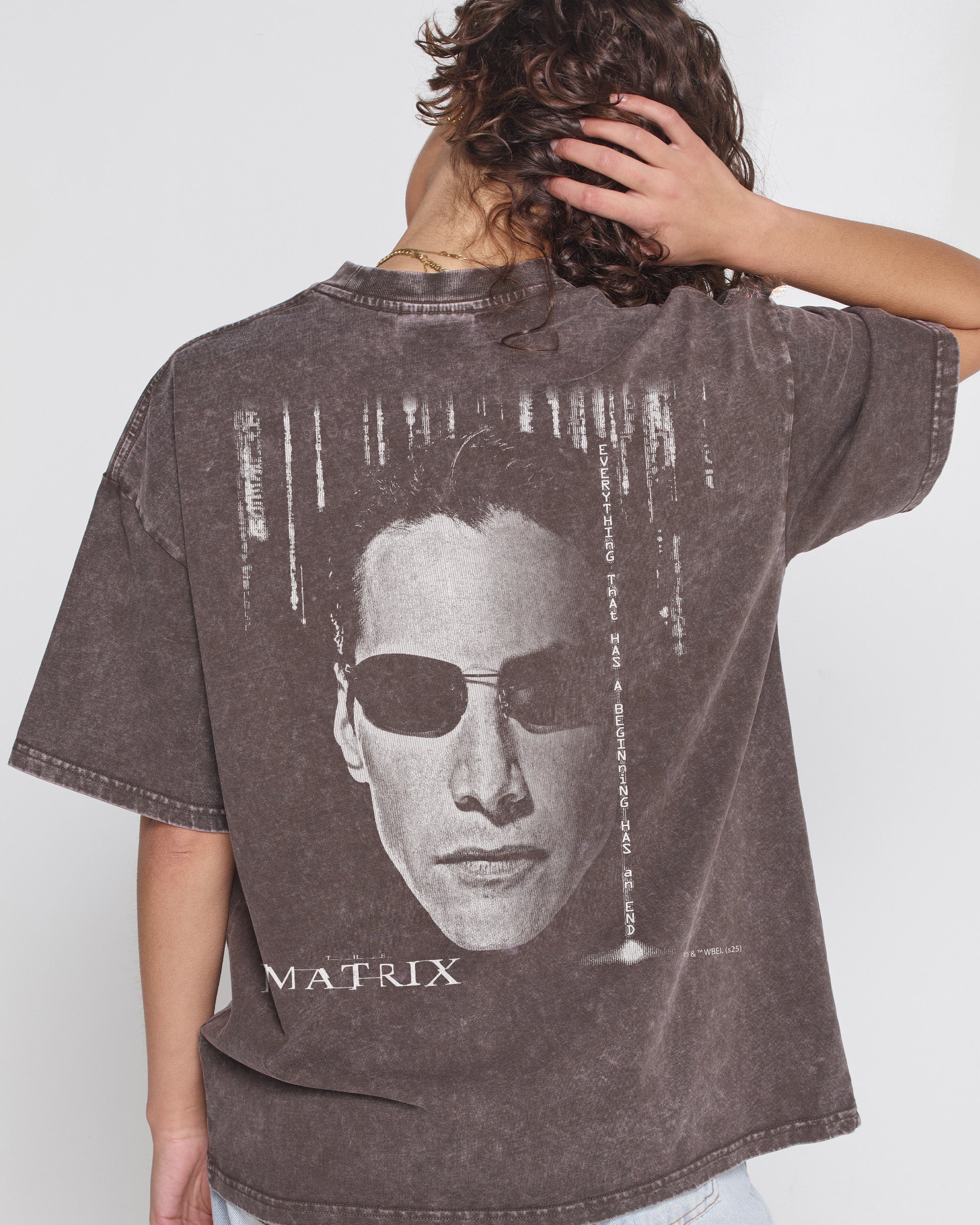 Matrix Revolution Oversized Tee | Vintage Heavy Oversized Tee