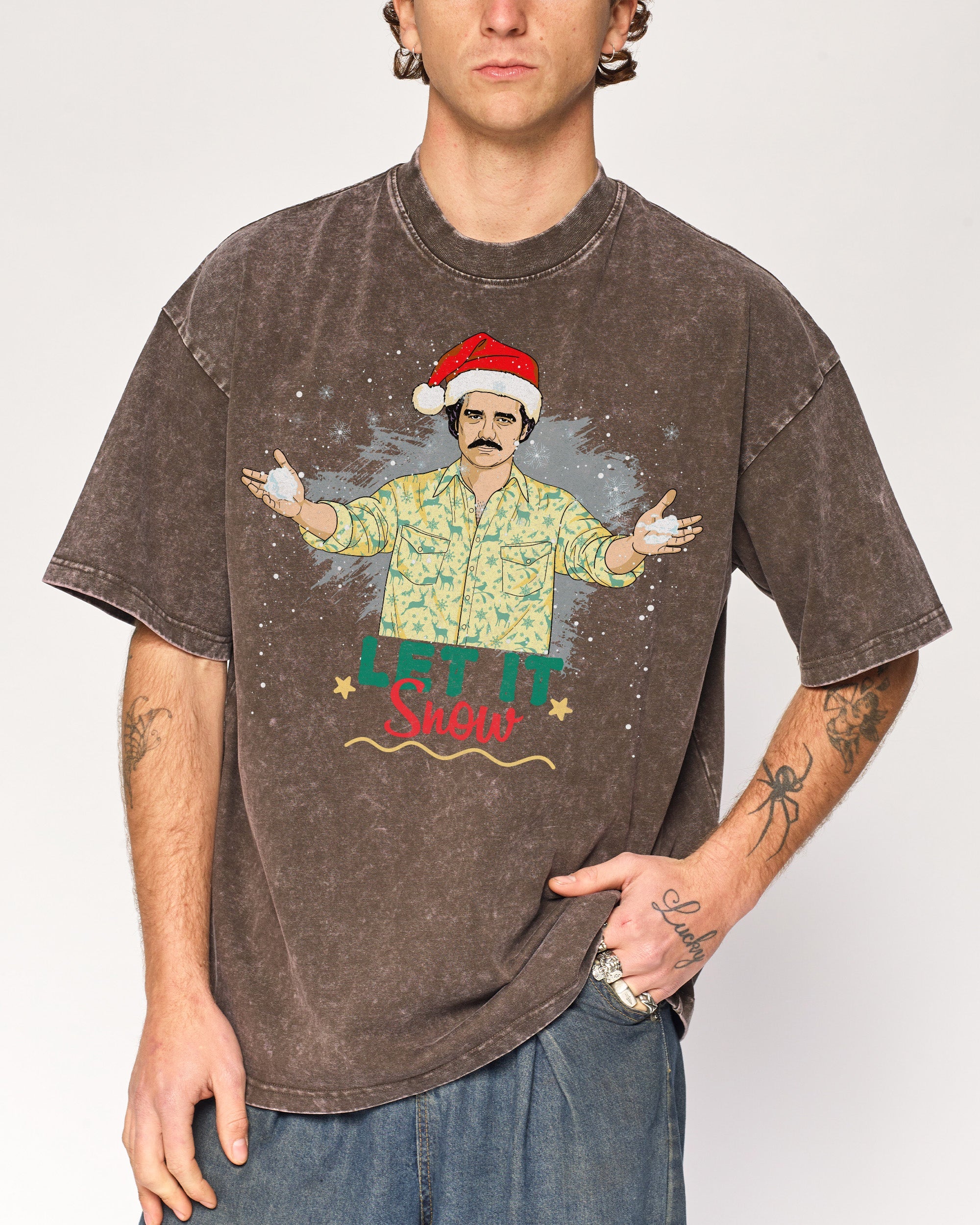 Let it Snow Oversized Tee